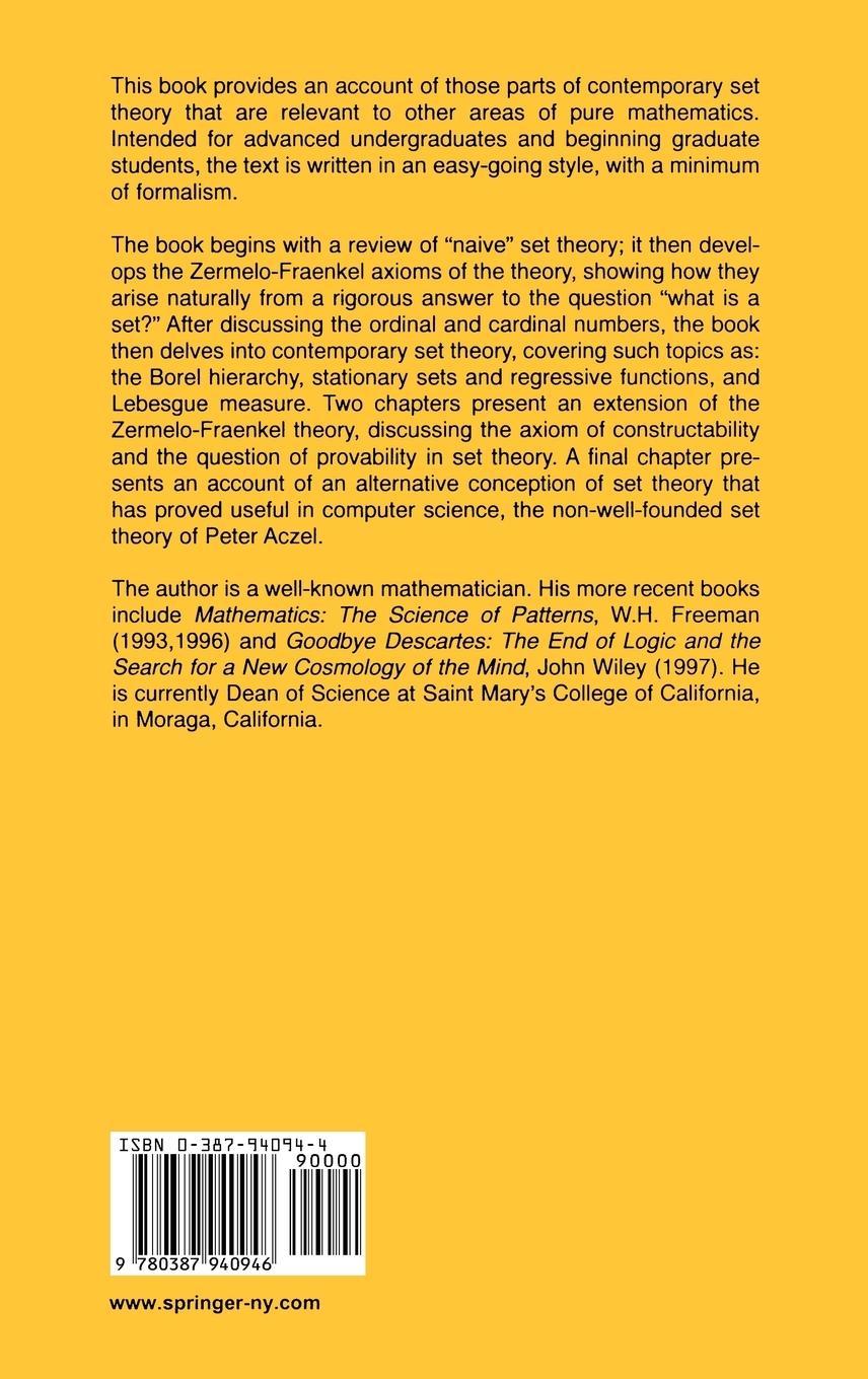 Rückseitencover The Joy of Sets