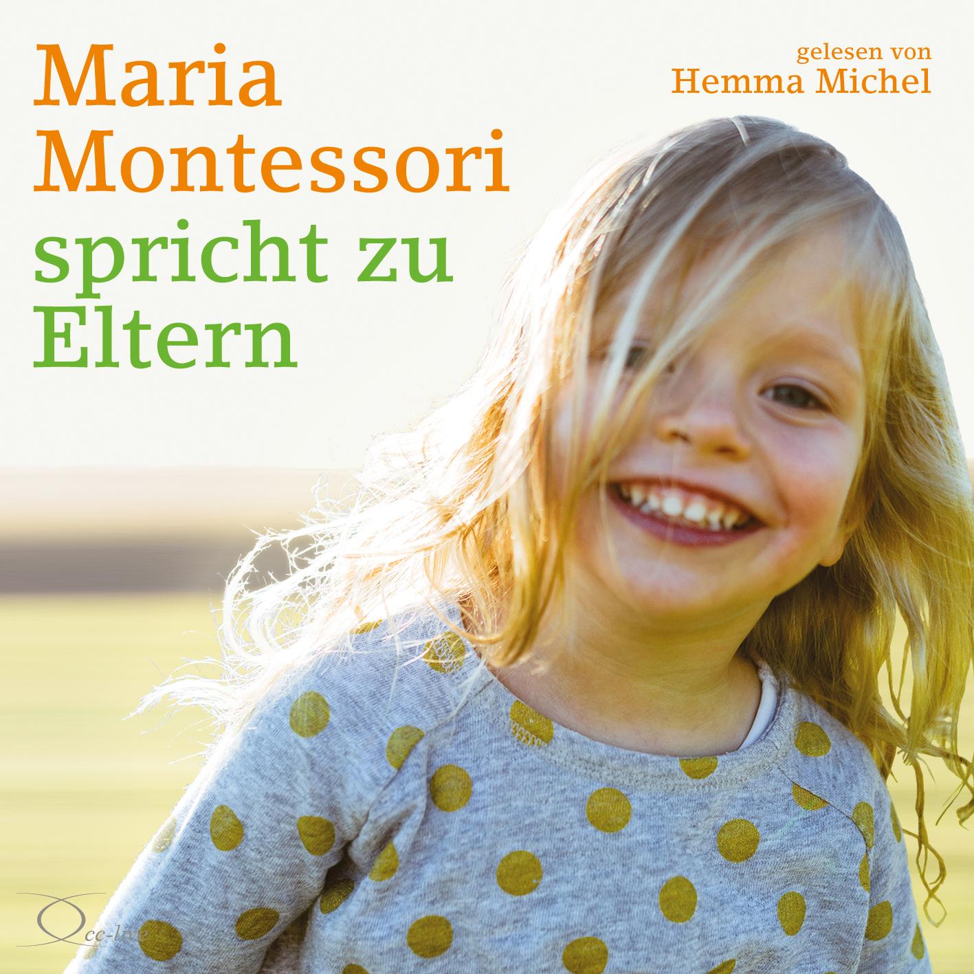 Vorderes Coverbild Maria Montessori spricht zu Eltern