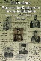 Vorderes Coverbild Mesrutiyetten Cumhuriyete Türkiyede Hükümetler