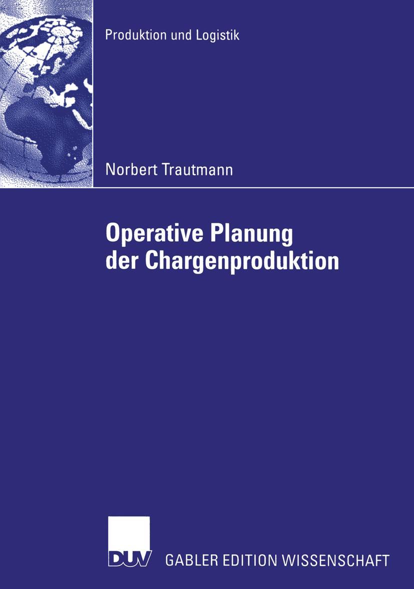 Vorderes Coverbild Operative Planung der Chargenproduktion