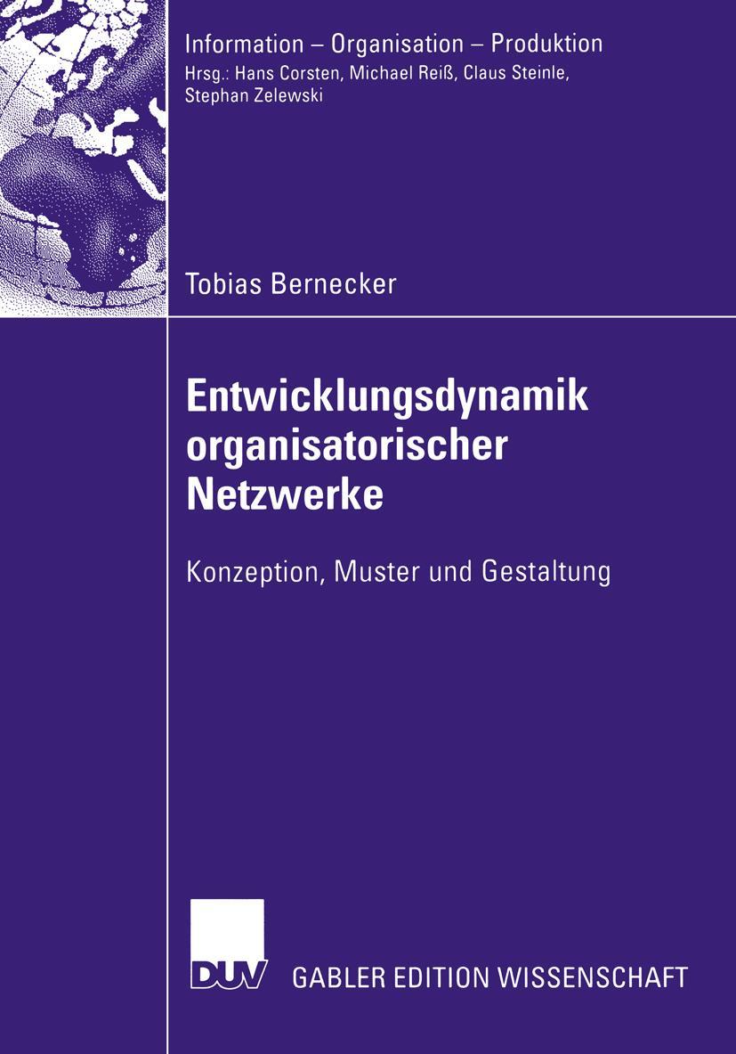 Vorderes Coverbild Entwicklungsdynamik organisatorischer Netzwerke
