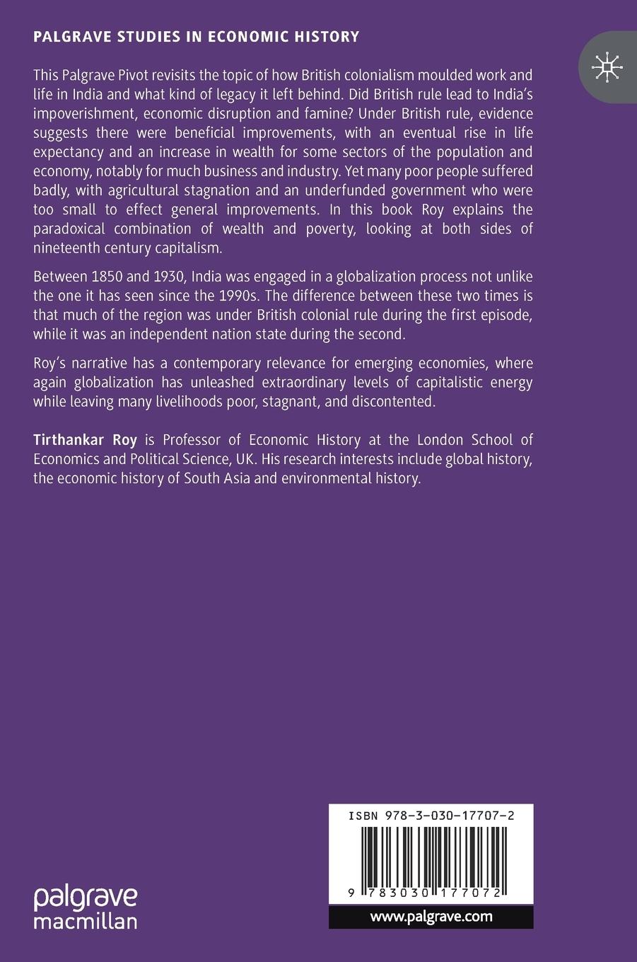 Rückseitencover How British Rule Changed India's Economy