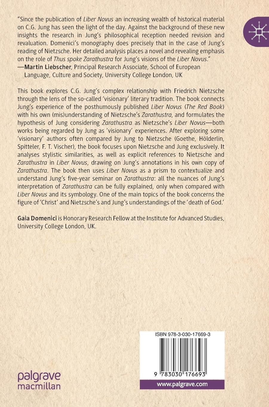 Rückseitencover Jung's Nietzsche