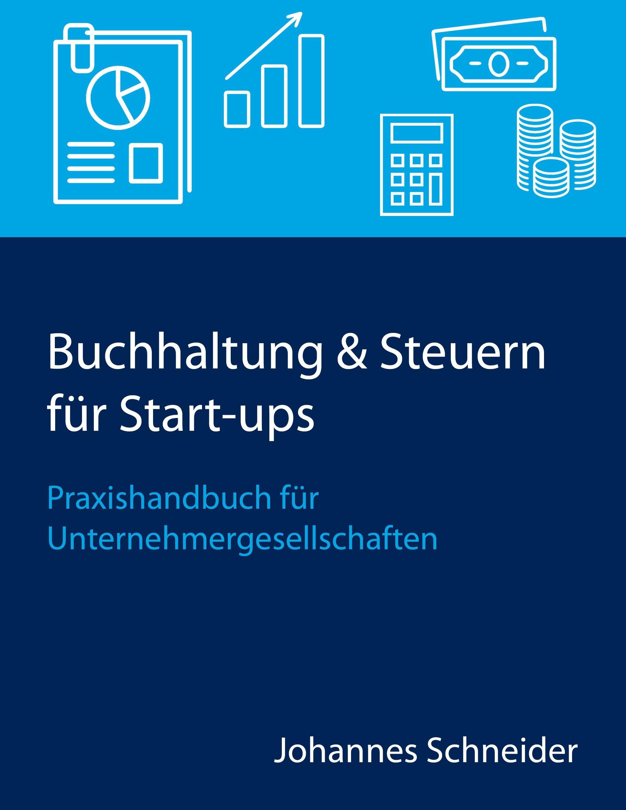 Vorderes Coverbild Buchhaltung & Steuern für Start-ups