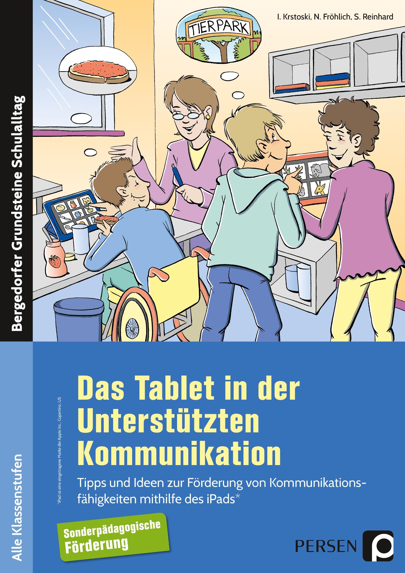 Vorderes Coverbild Das Tablet in der Unterstützten Kommunikation