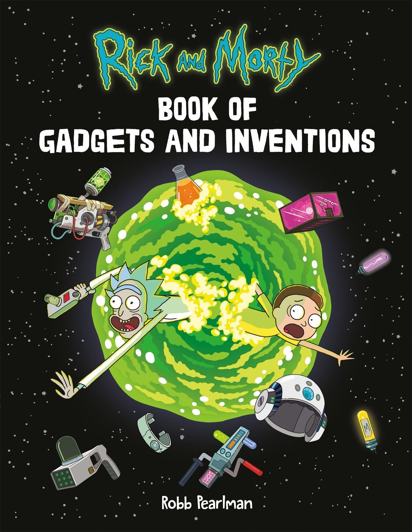 Vorderes Coverbild Rick and Morty Book of Gadgets and Inventions
