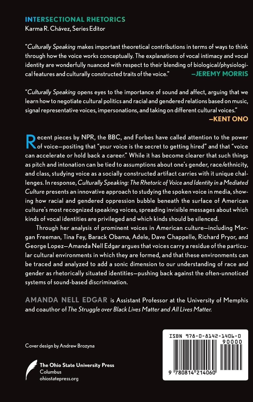 Rückseitencover Culturally Speaking