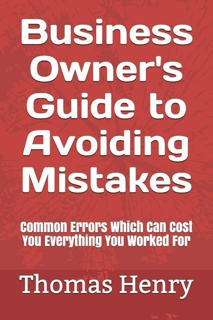 Vorderes Coverbild Business Owner's Guide to Avoiding Mistakes
