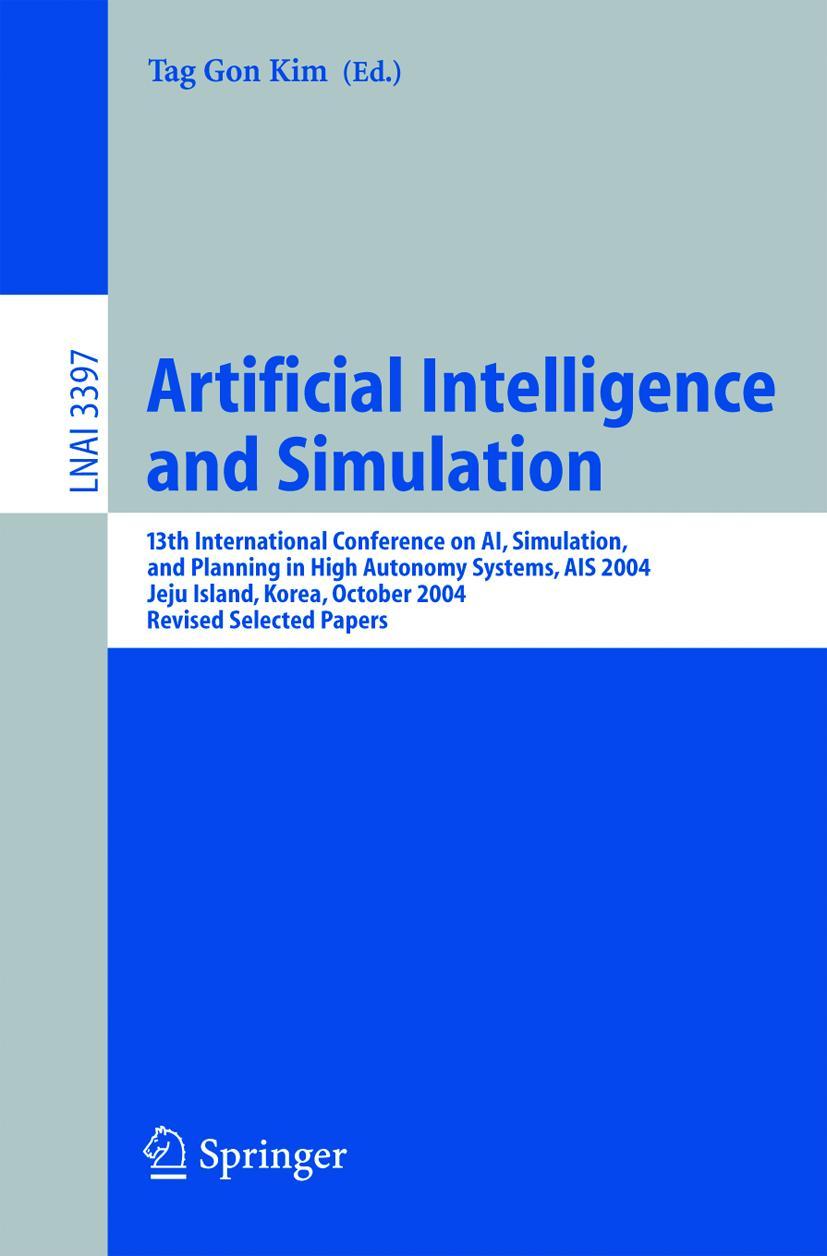Vorderes Coverbild Artificial Intelligence and Simulation