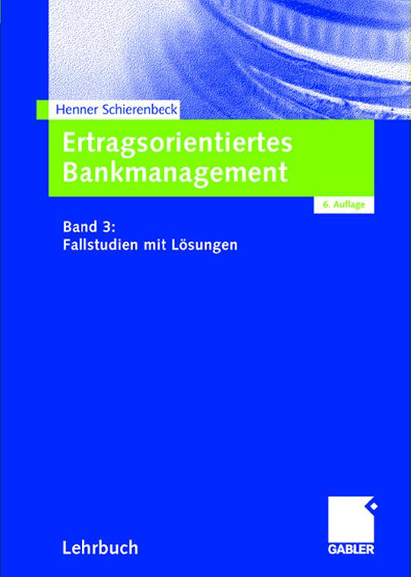 Vorderes Coverbild Ertragsorientiertes Bankmanagement