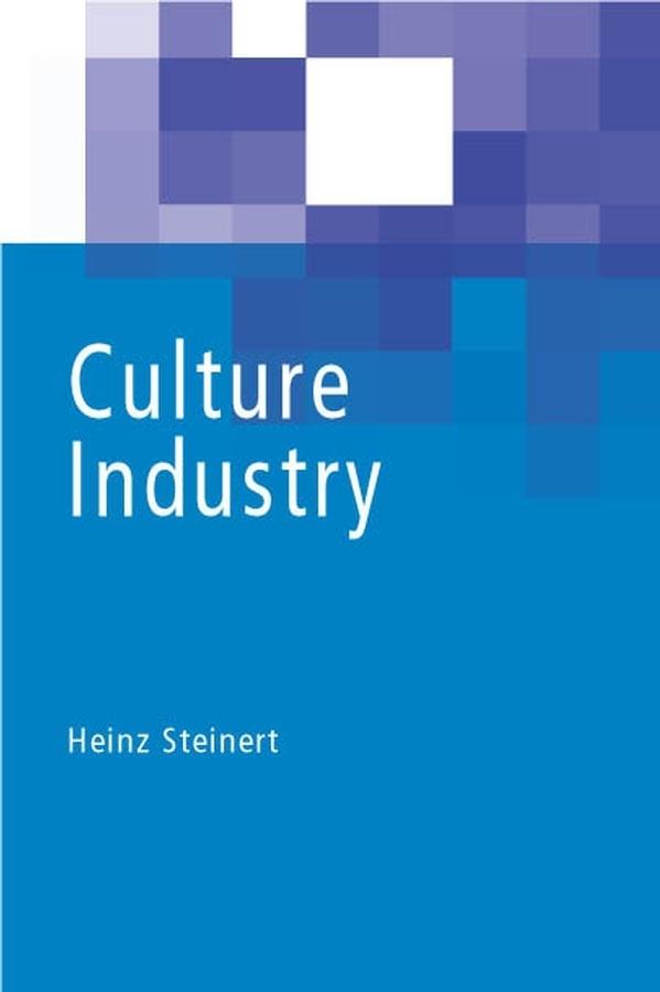 Vorderes Coverbild Culture Industry