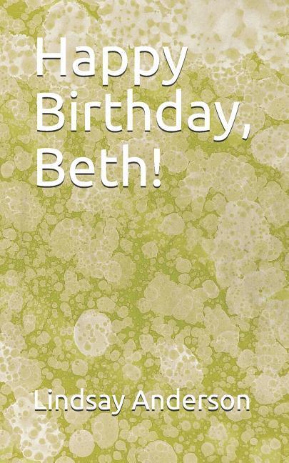 Vorderes Coverbild Happy Birthday, Beth!