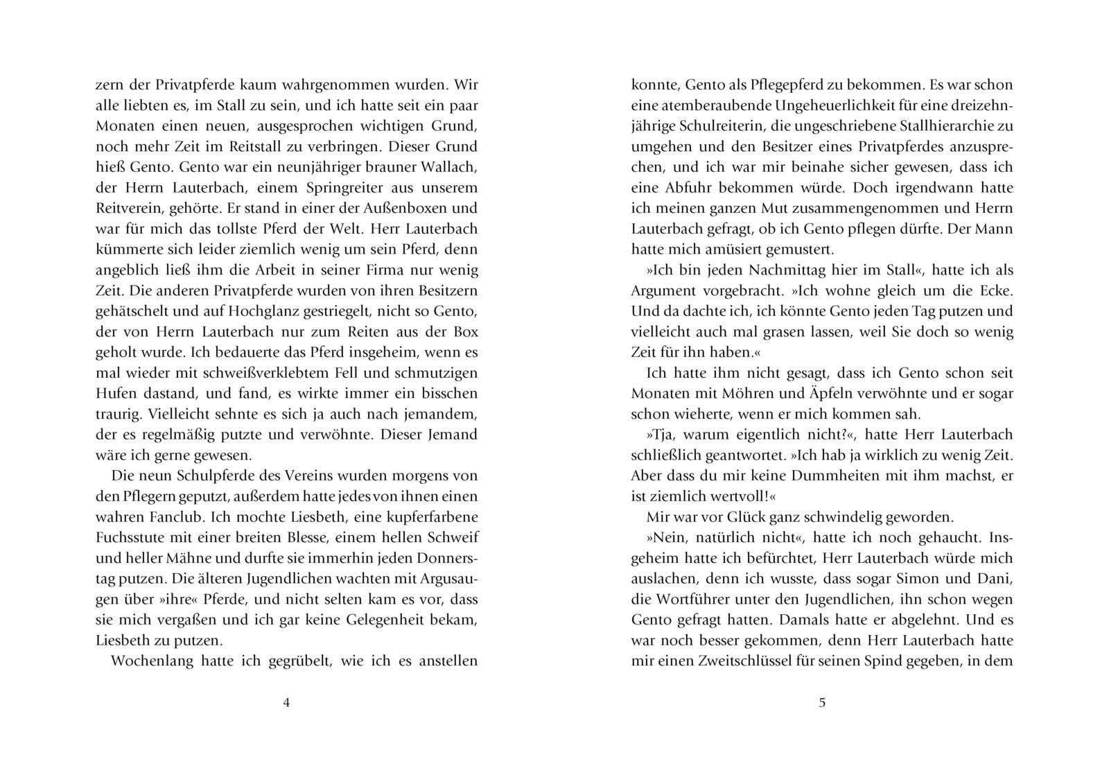 Beispielinhalt (Bild) Charlottes Traumpferd 1: Charlottes Traumpferd