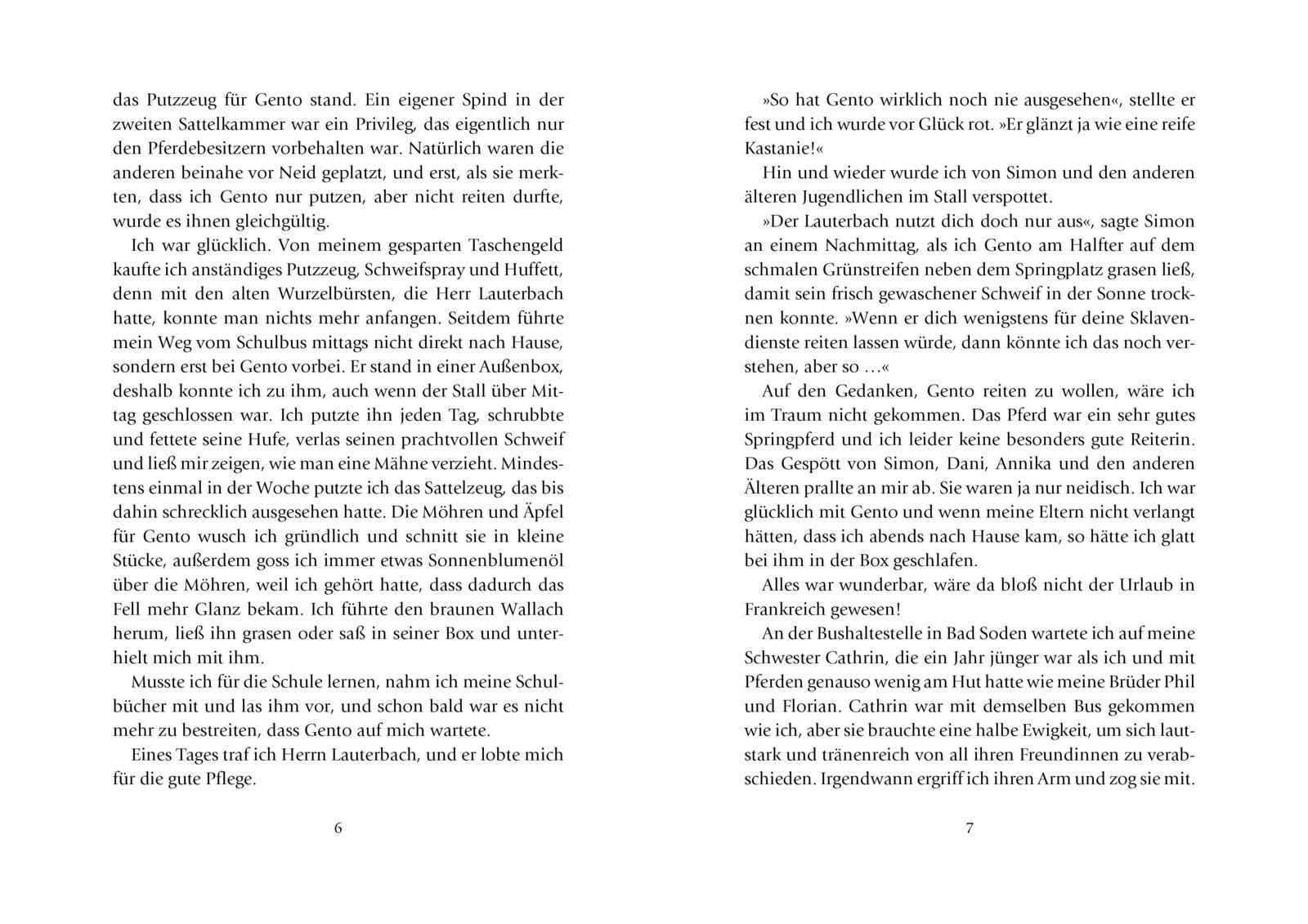 Beispielinhalt (Bild) Charlottes Traumpferd 1: Charlottes Traumpferd