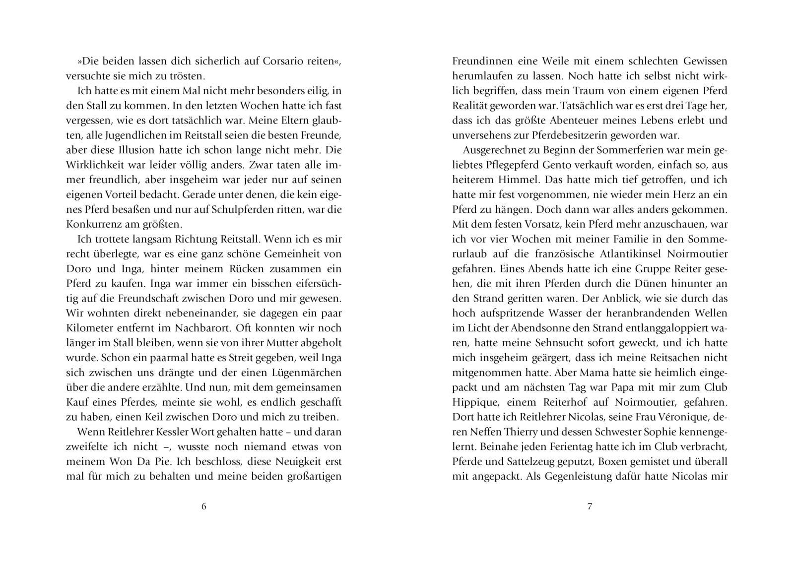 Beispielinhalt (Bild) Charlottes Traumpferd 2: Gefahr auf dem Reiterhof