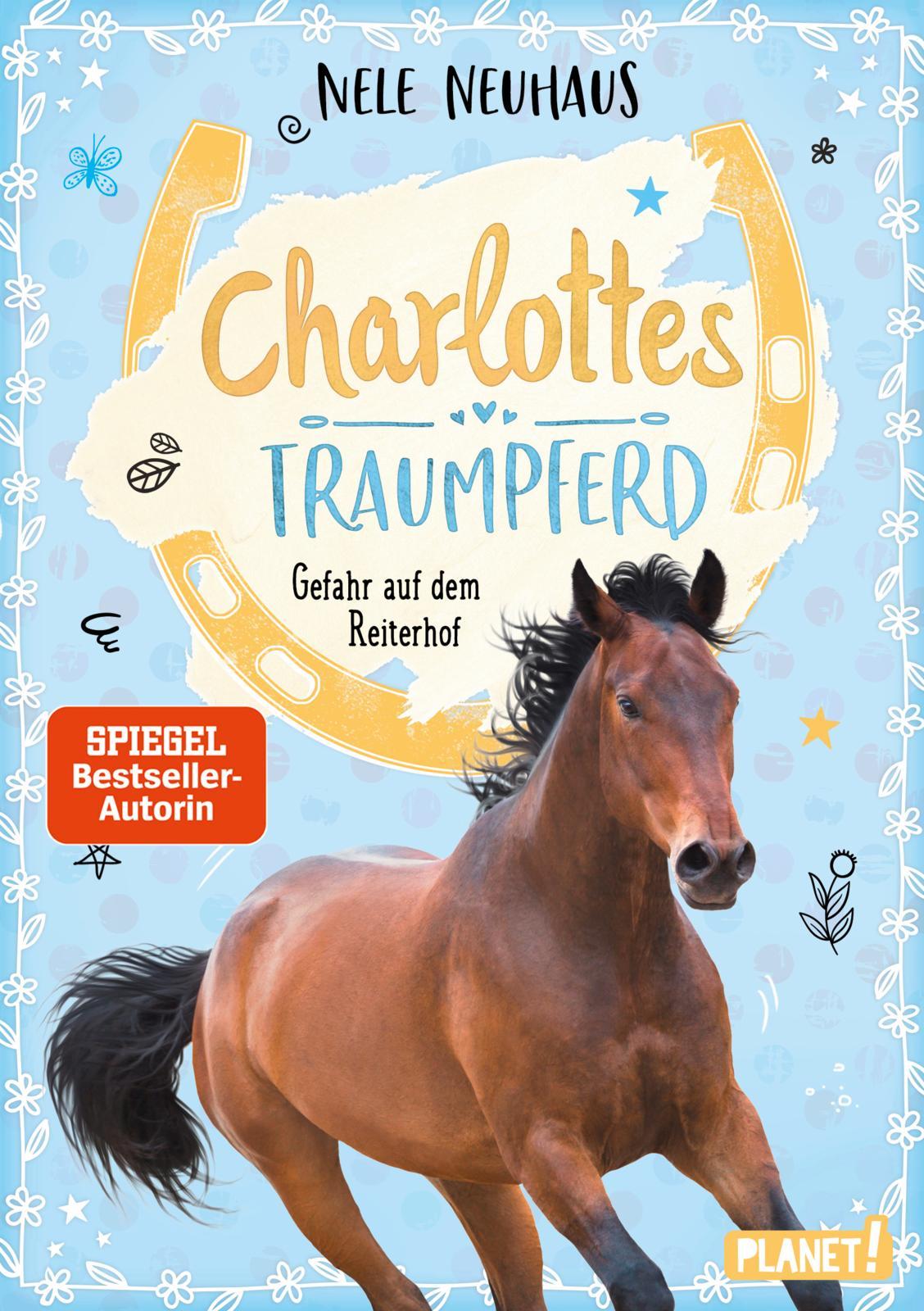 Vorderes Coverbild Charlottes Traumpferd 2: Gefahr auf dem Reiterhof