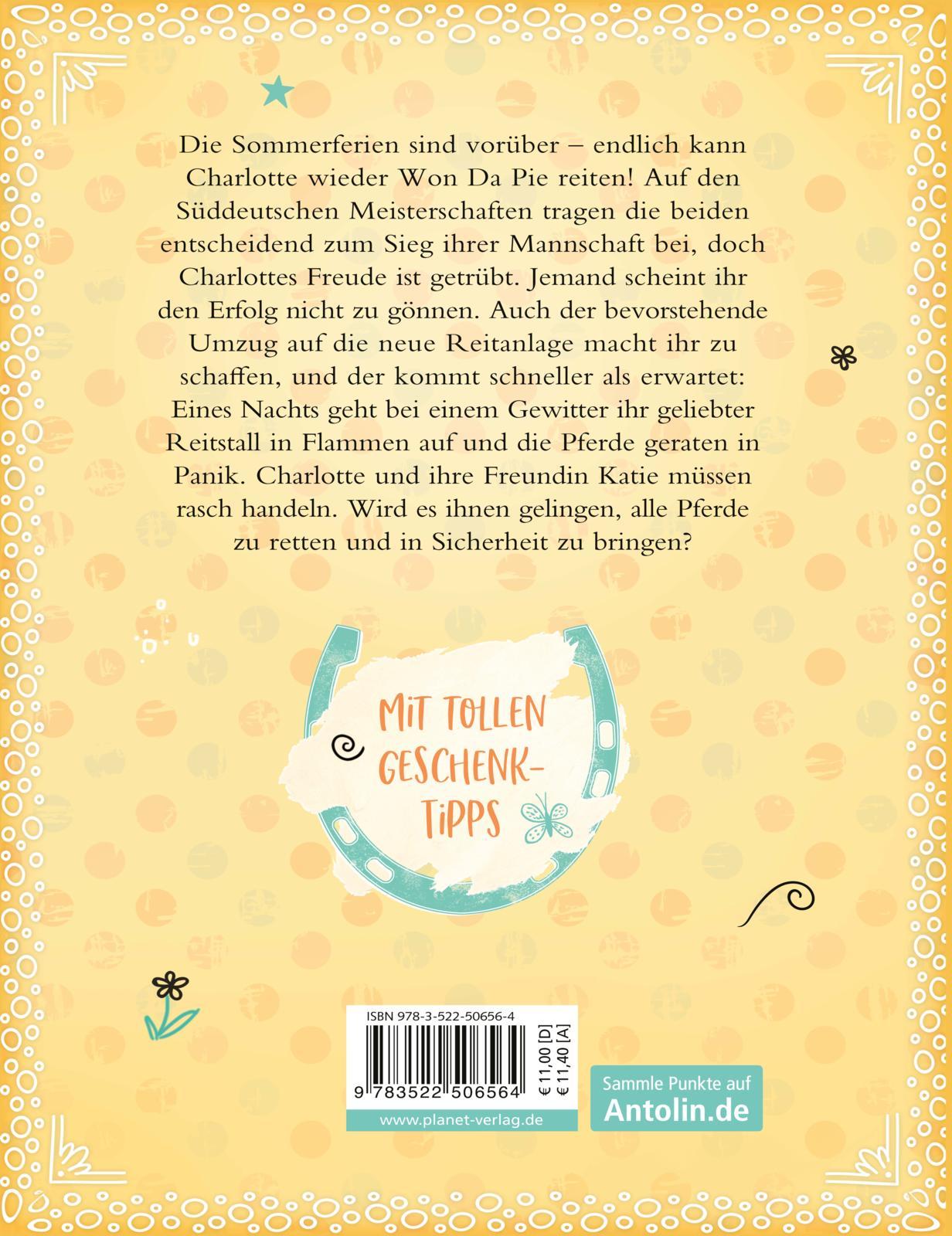 Rückseitencover Charlottes Traumpferd 6: Durch dick und dünn