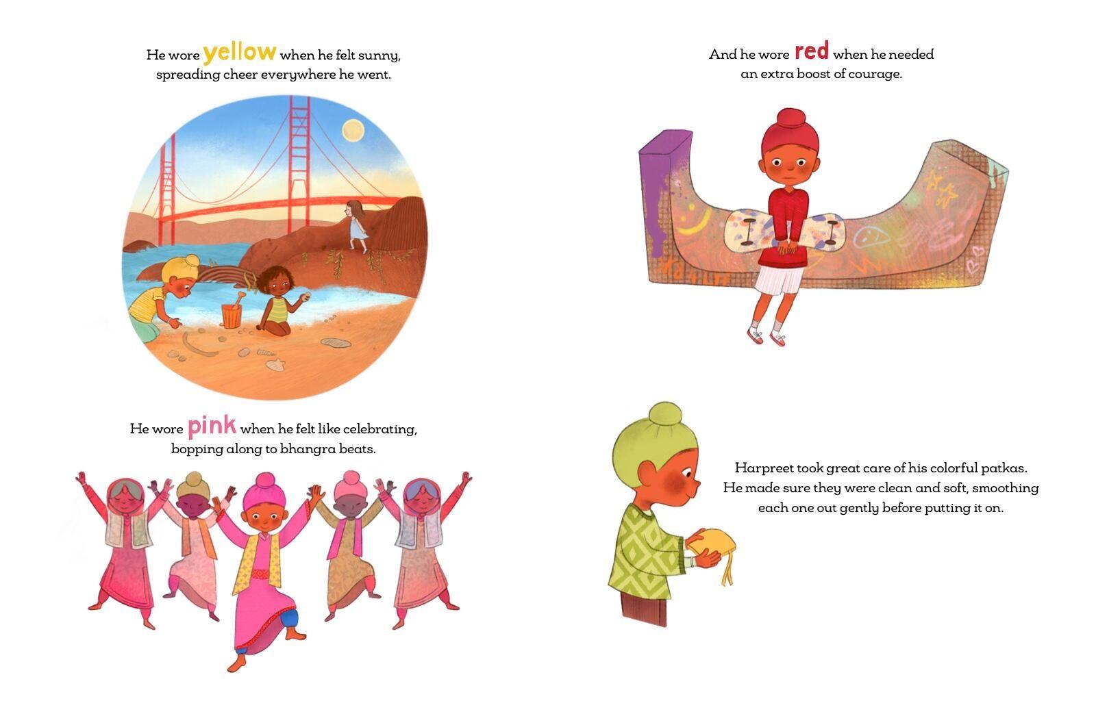 Beispielinhalt (Bild) The Many Colors of Harpreet Singh