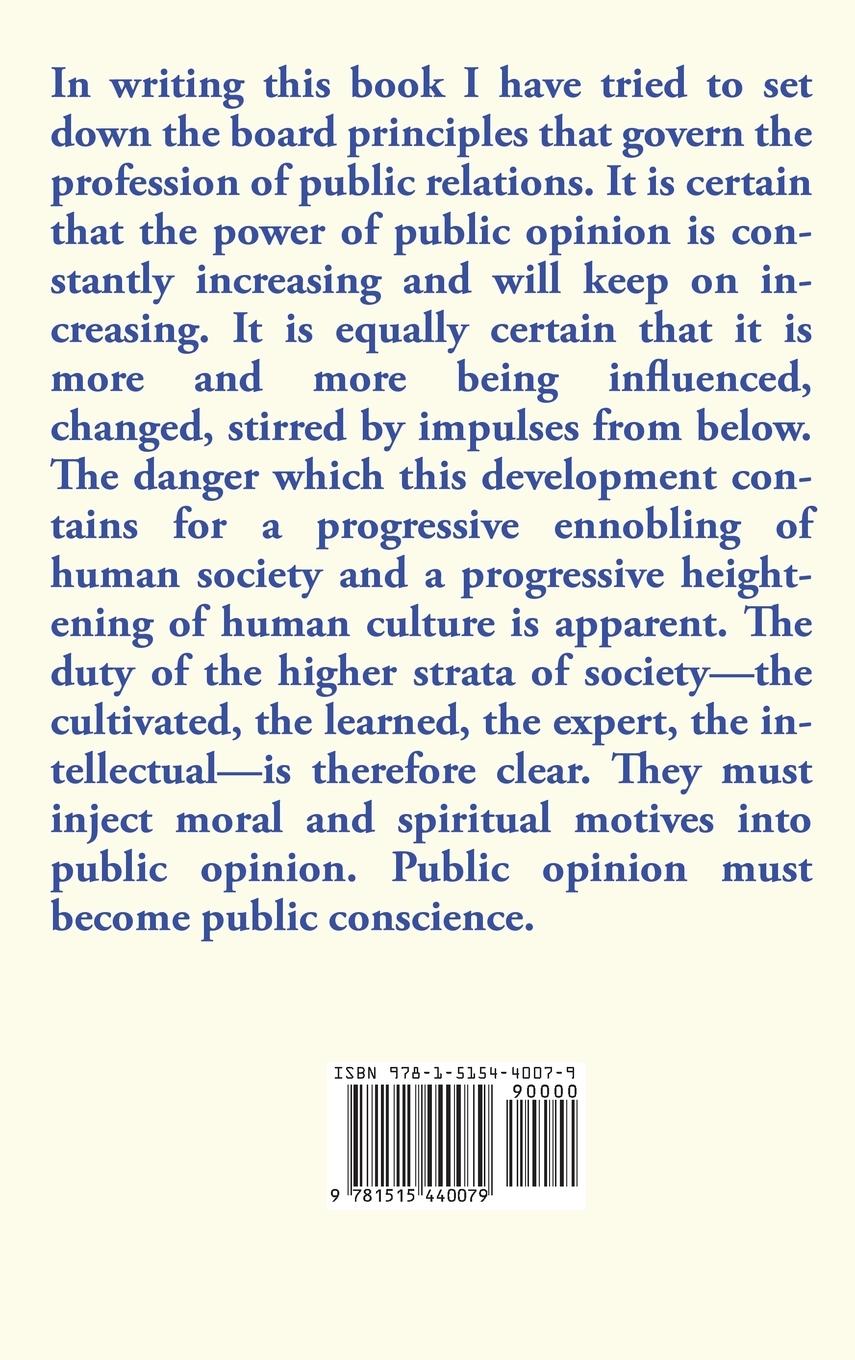 Rückseitencover Crystallizing Public Opinion