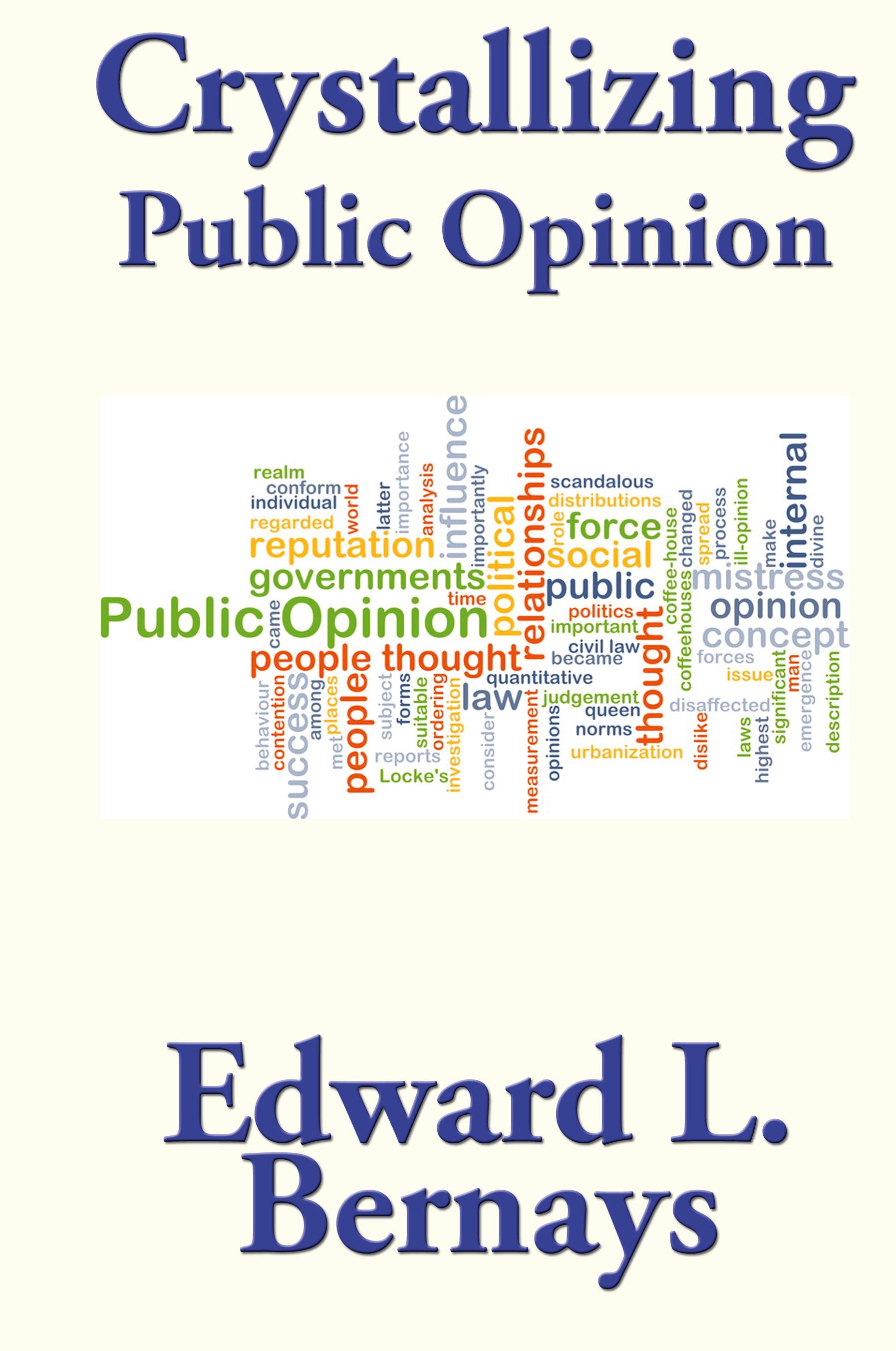 Vorderes Coverbild Crystallizing Public Opinion