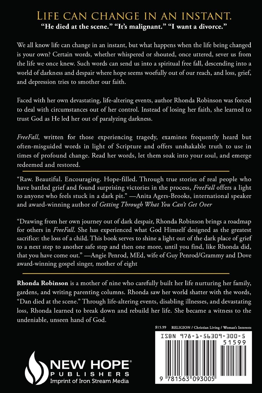 Rückseitencover Freefall