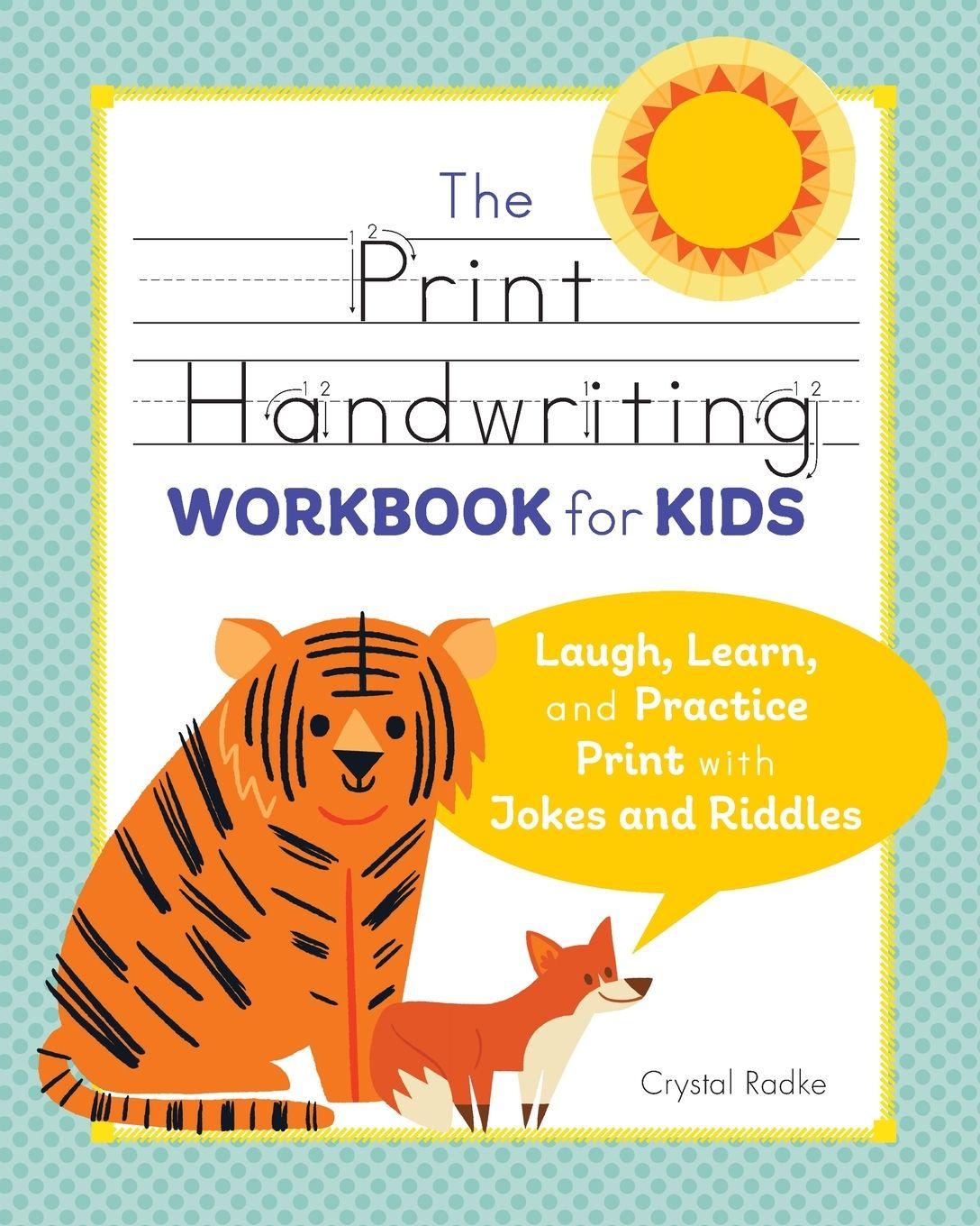 Vorderes Coverbild The Print Handwriting Workbook for Kids