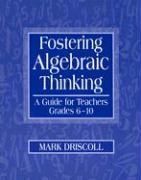 Vorderes Coverbild Fostering Algebraic Thinking