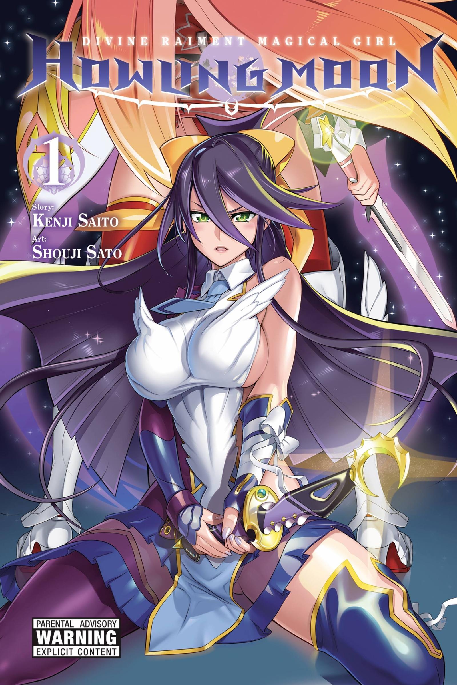 Vorderes Coverbild Divine Raiment Magical Girl Howling Moon, Vol. 1
