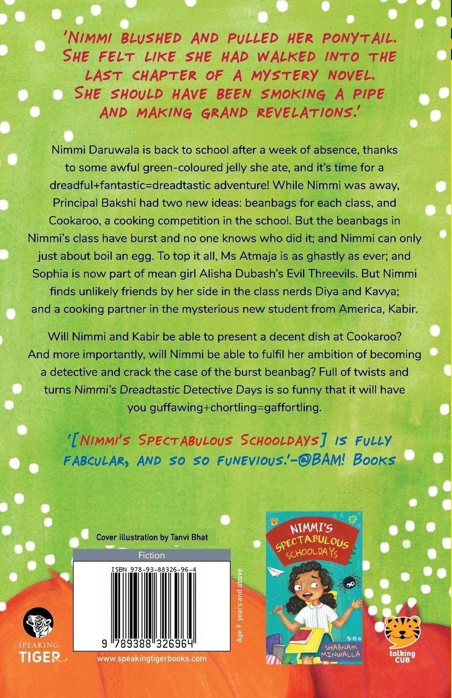 Rückseitencover Nimmi's Dreadtastic Detective Days