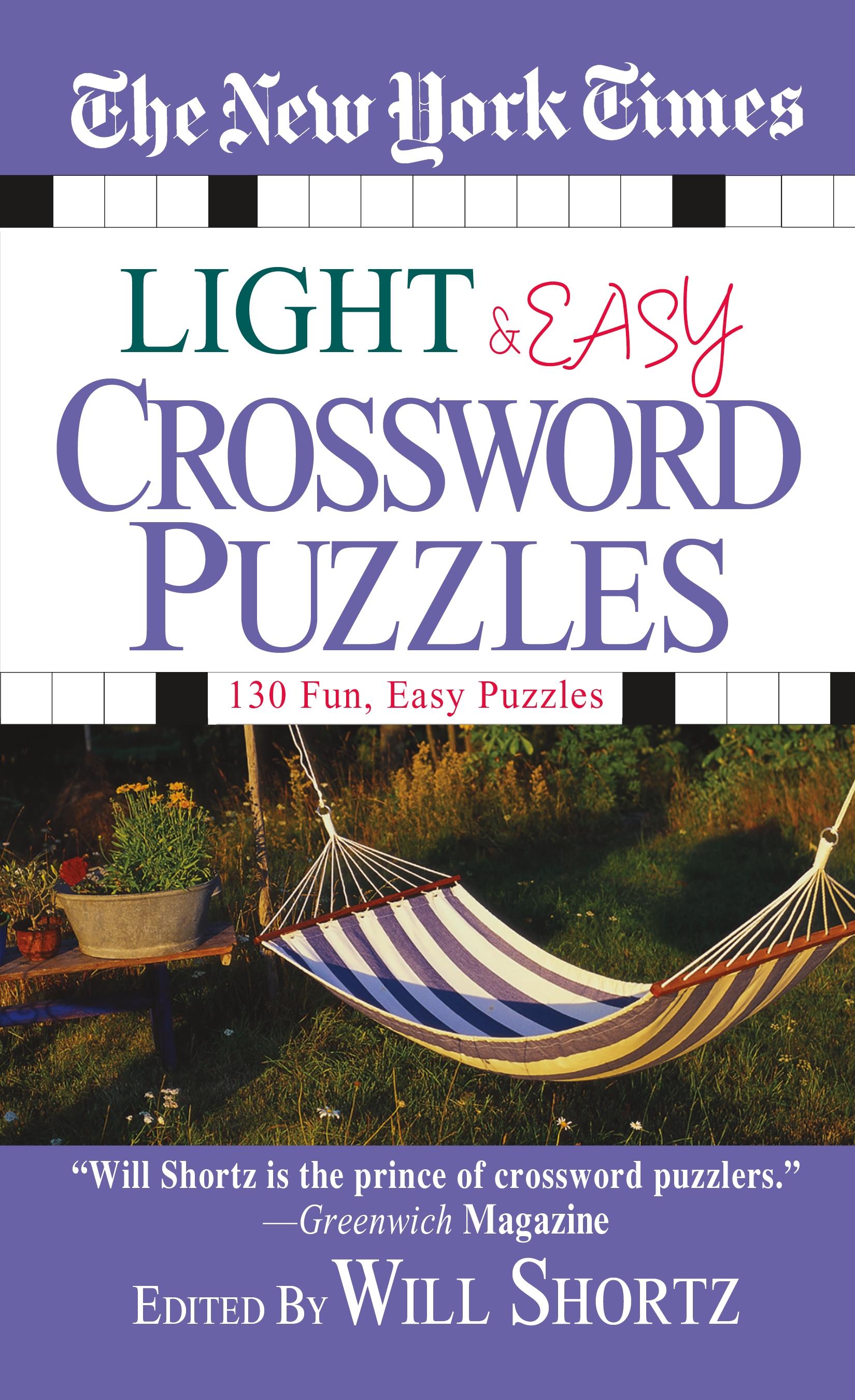 Vorderes Coverbild The New York Times Light and Easy Crossword Puzzles