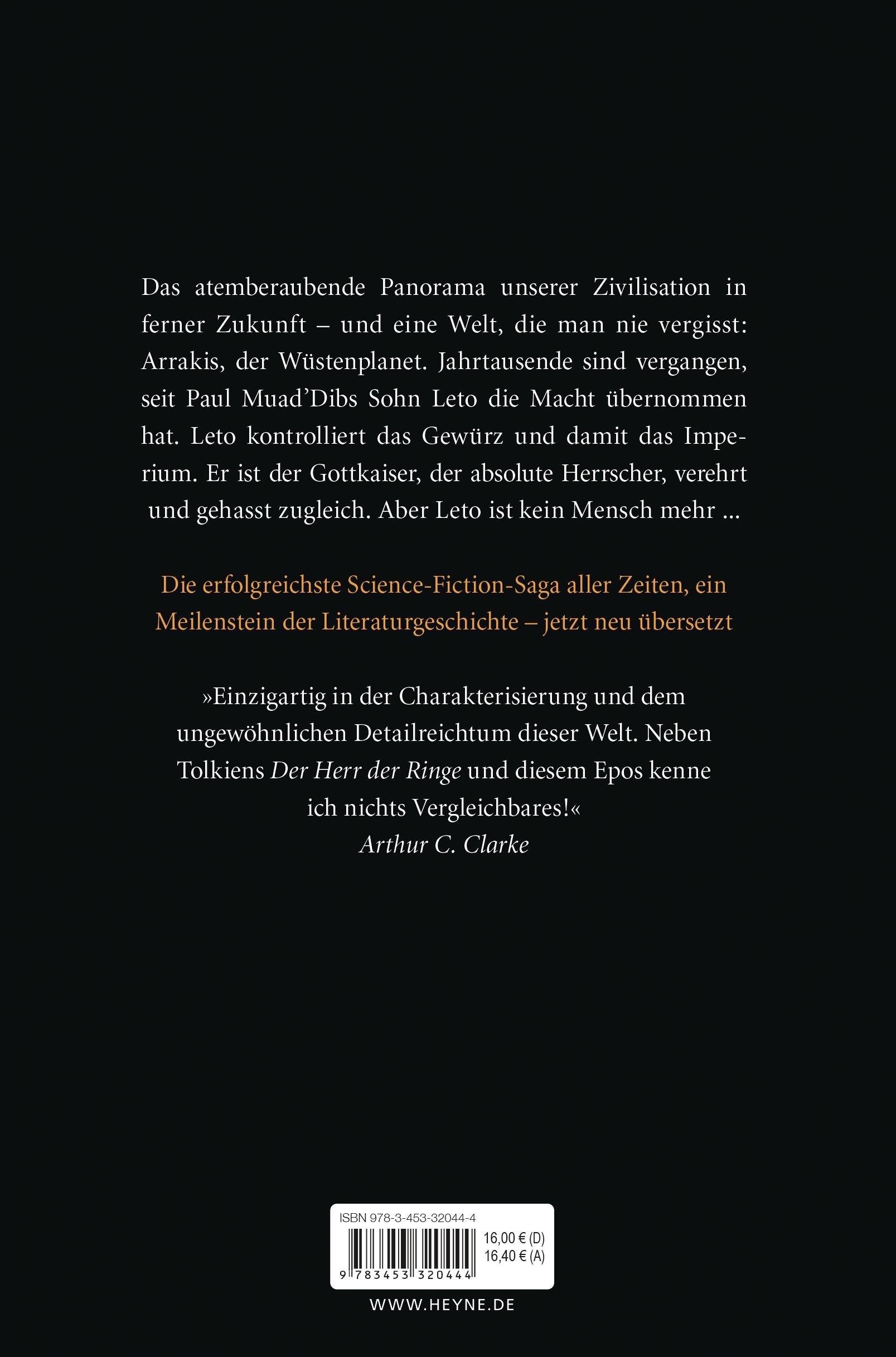 Beispielinhalt (Bild) Der Gottkaiser des Wüstenplaneten