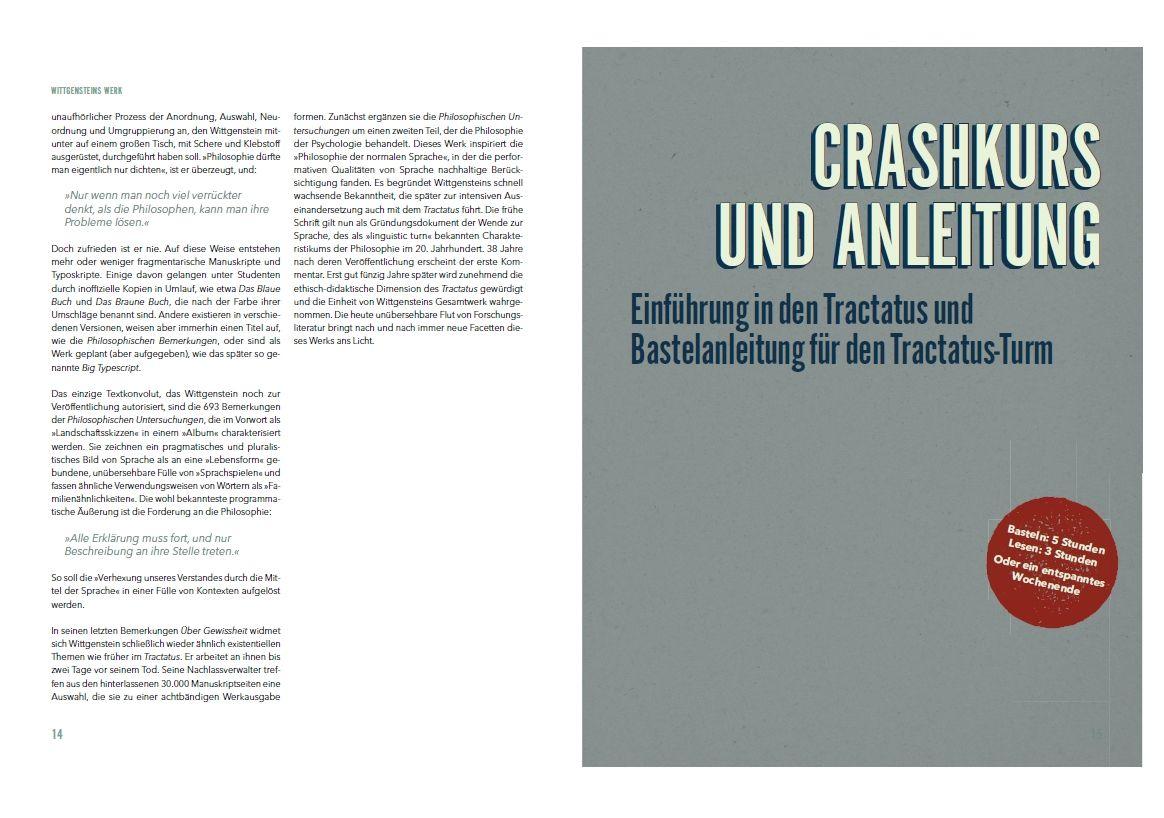 Beispielinhalt (Bild) Wittgensteins Welt - selbst hergestellt