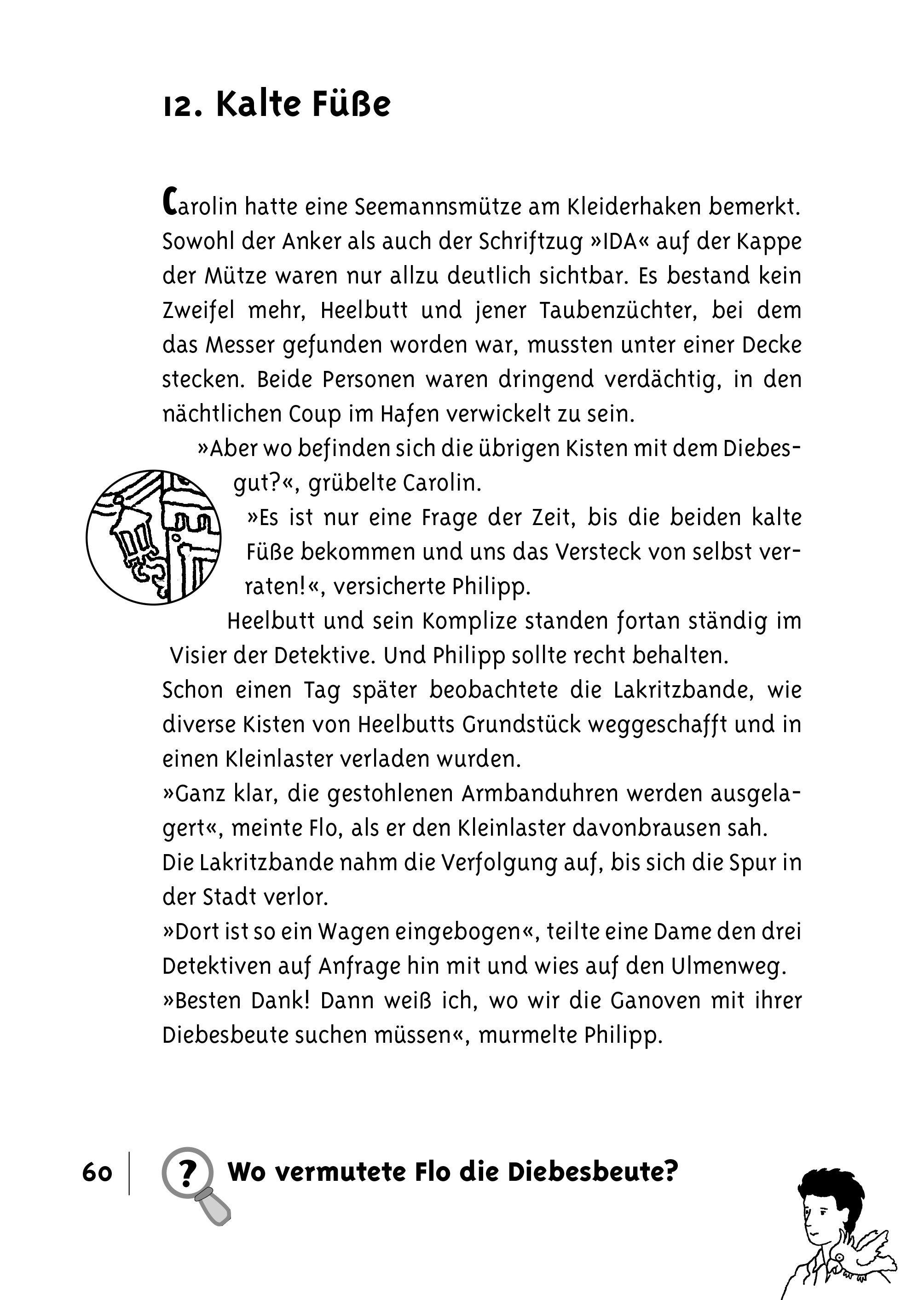 Beispielinhalt (Bild) Finde den Täter - Spuk in der Fledermausgrotte