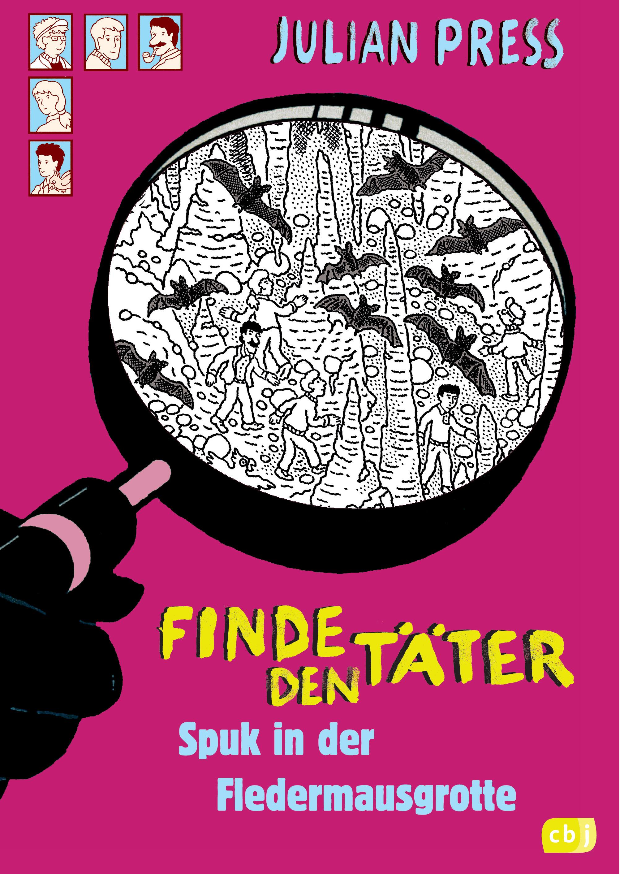 Vorderes Coverbild Finde den Täter - Spuk in der Fledermausgrotte