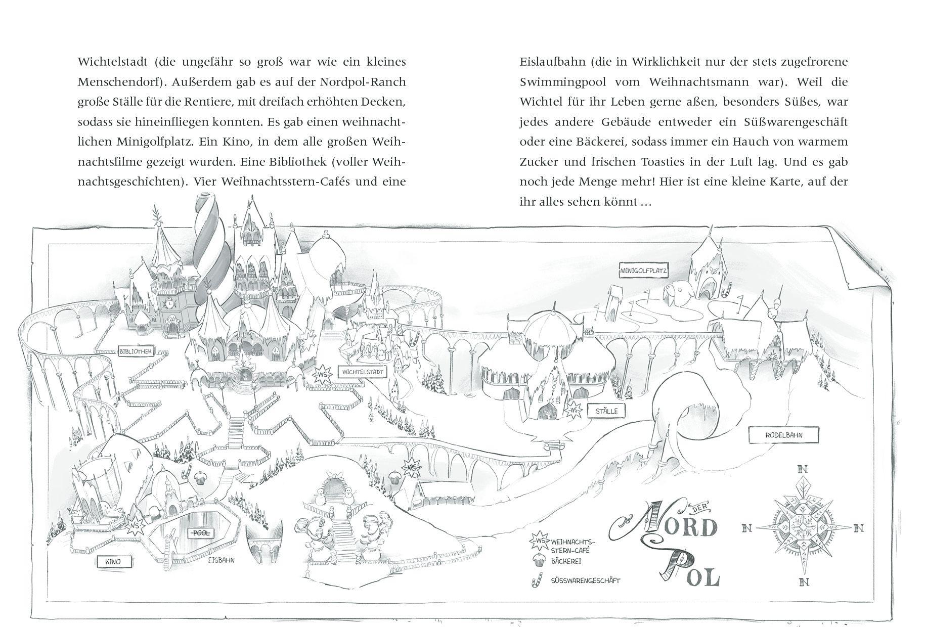 Beispielinhalt (Bild) Der Weihnachtosaurus und die Winterhexe