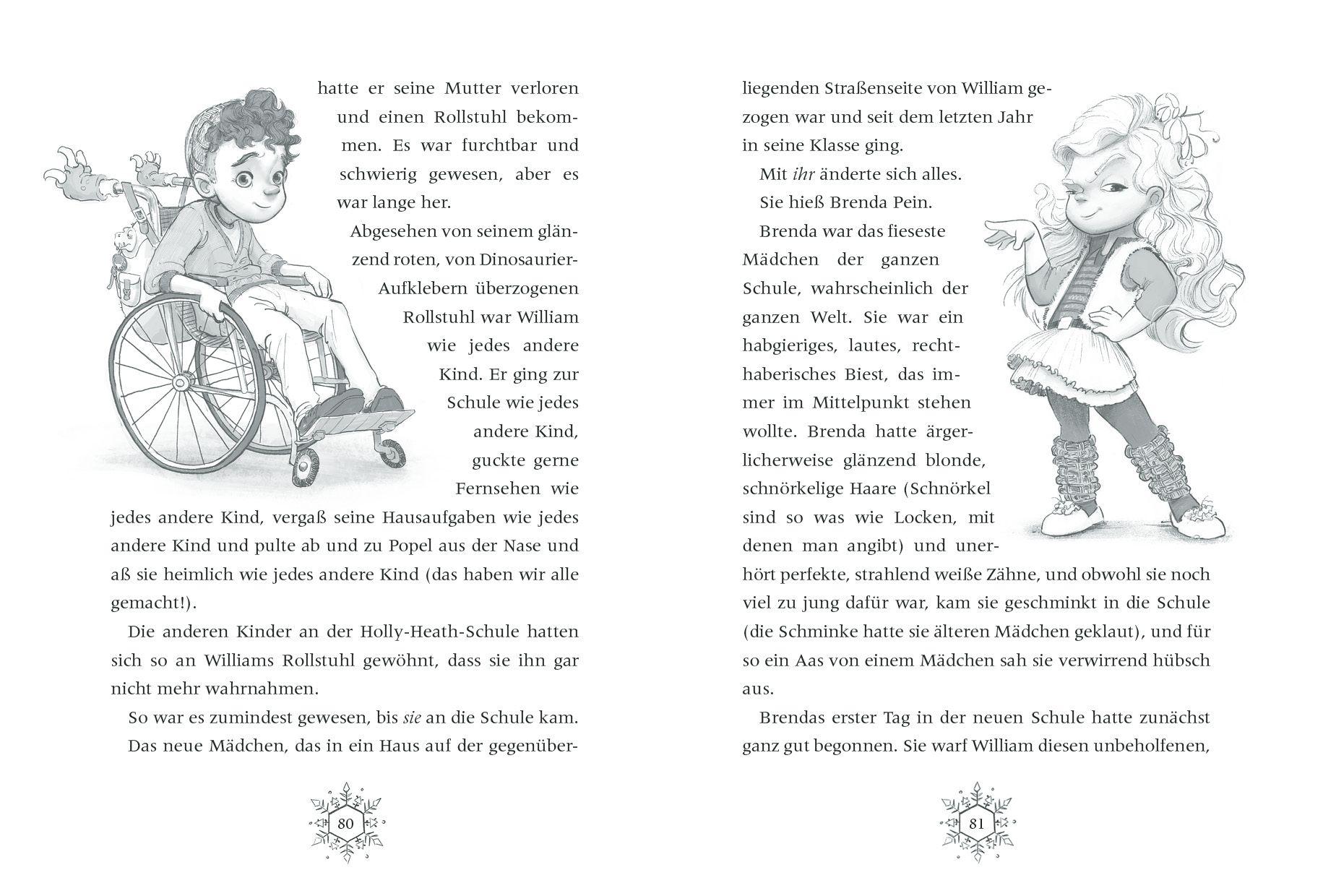 Beispielinhalt (Bild) Der Weihnachtosaurus und die Winterhexe