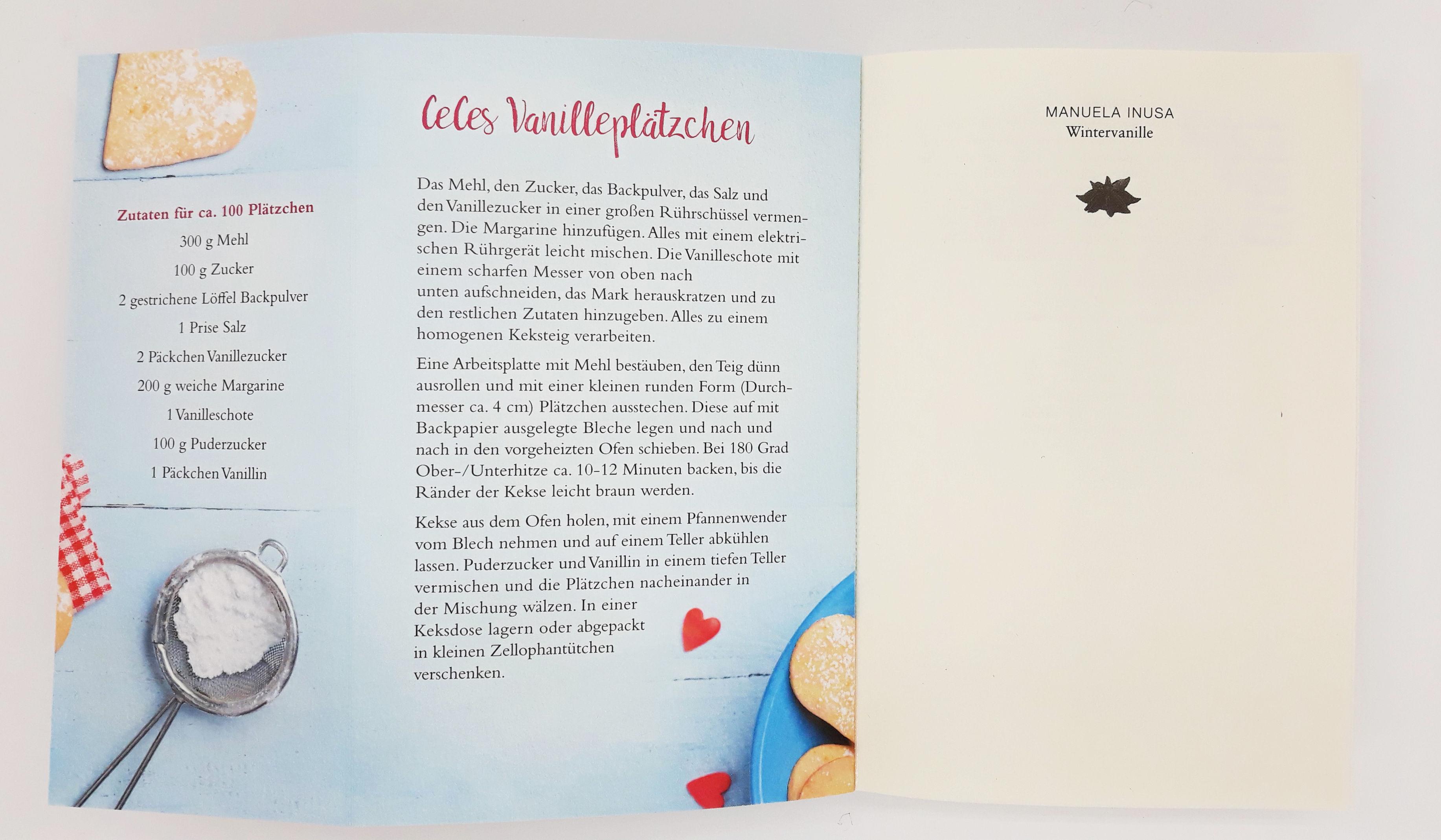 Beispielinhalt (Bild) Wintervanille