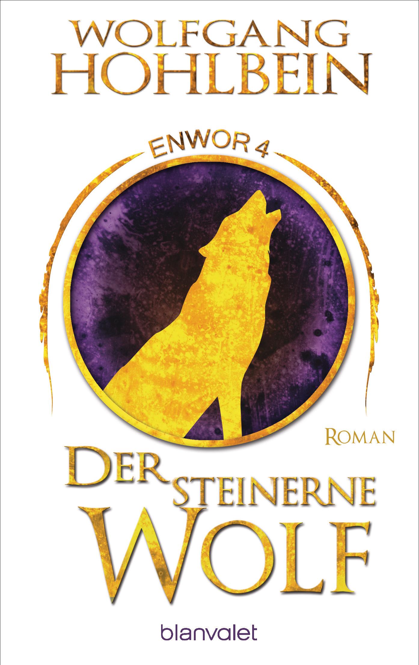 Vorderes Coverbild Der steinerne Wolf - Enwor 4