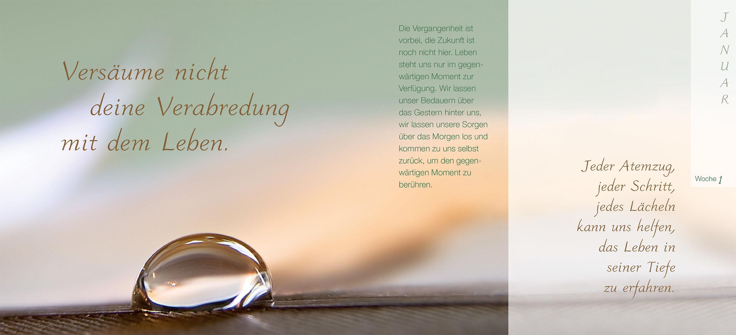 Beispielinhalt (Bild) Sei liebevoll umarmt