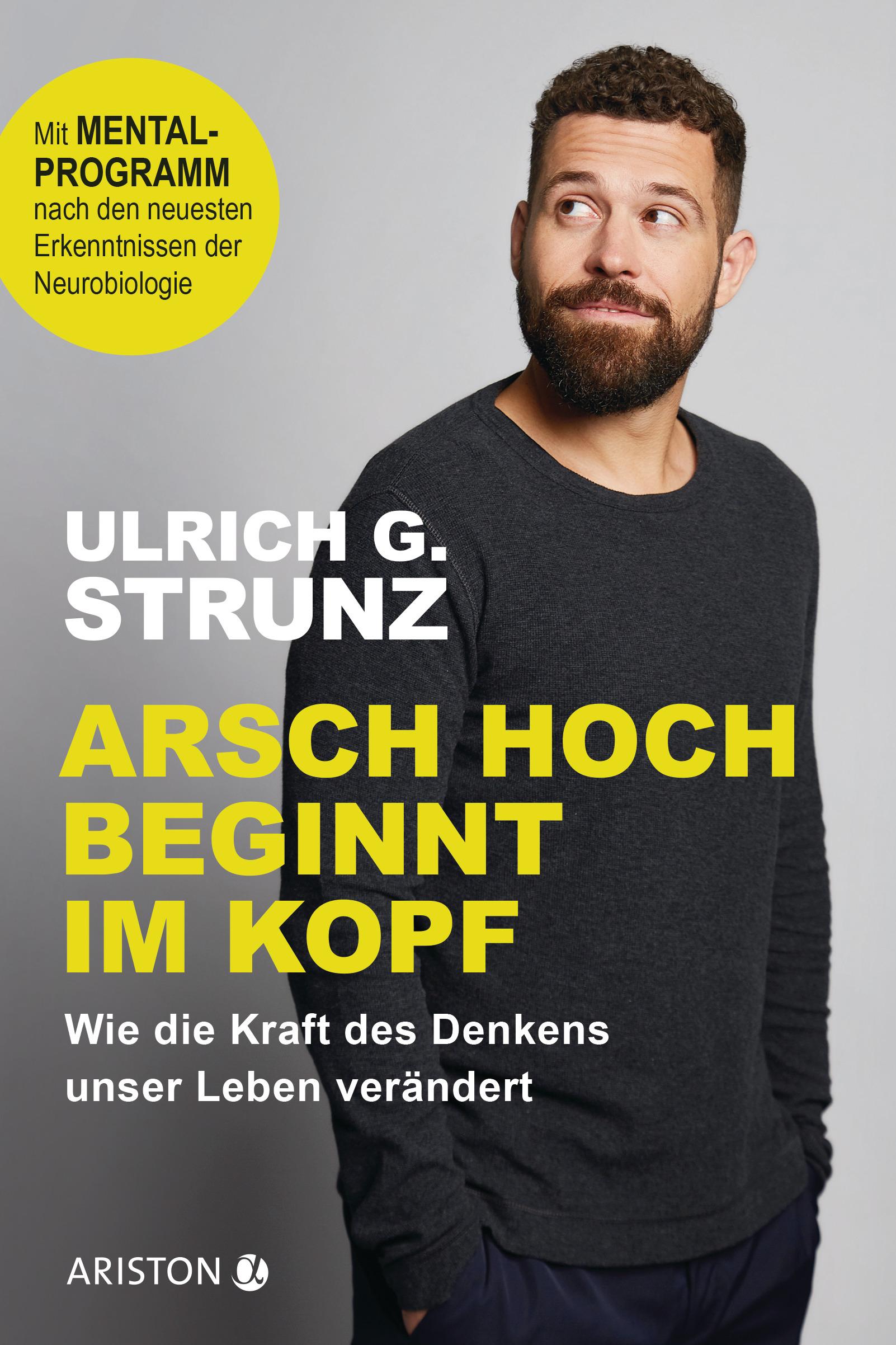 Vorderes Coverbild Arsch hoch beginnt im Kopf