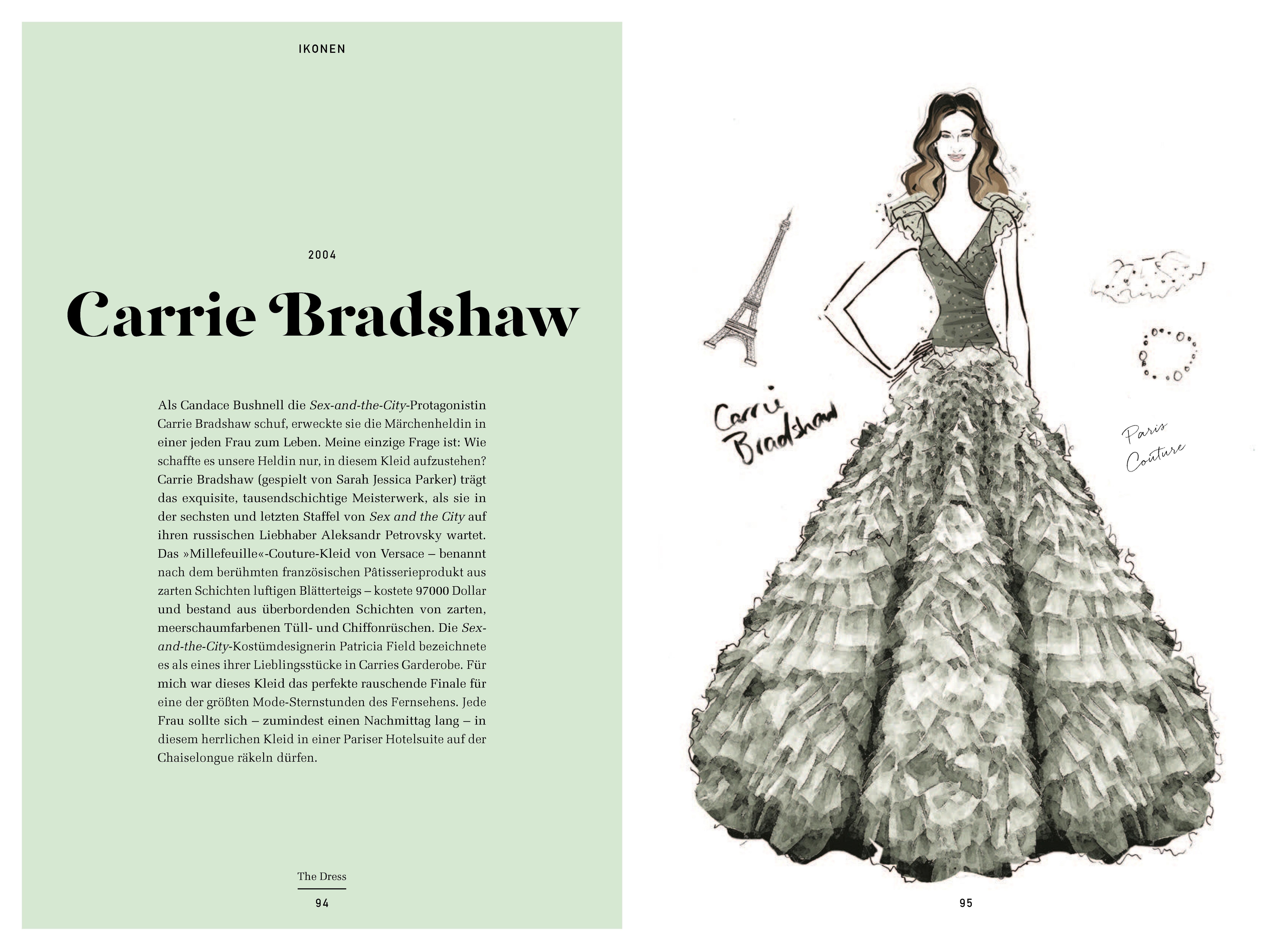 Beispielinhalt (Bild) The Dress: 100 legendäre Kleider