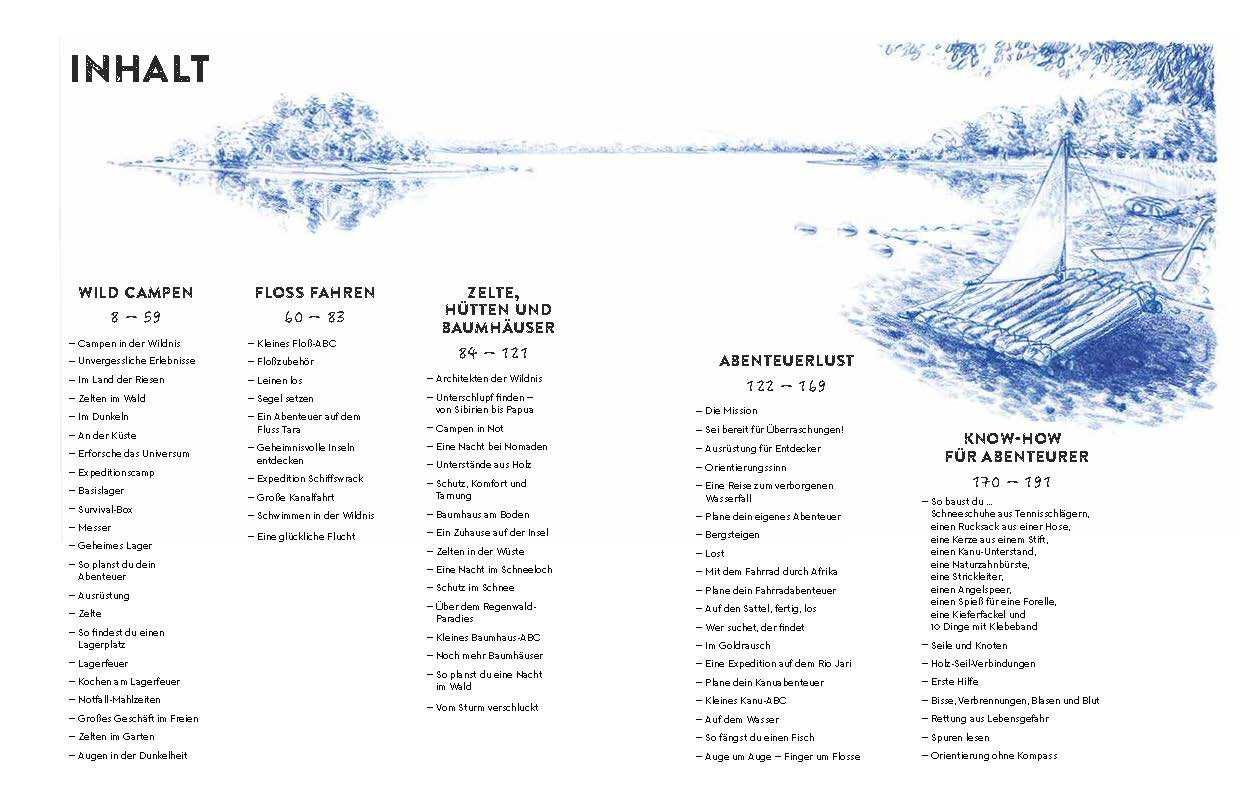 Beispielinhalt (Bild) The Big Book of Adventure (dt.)