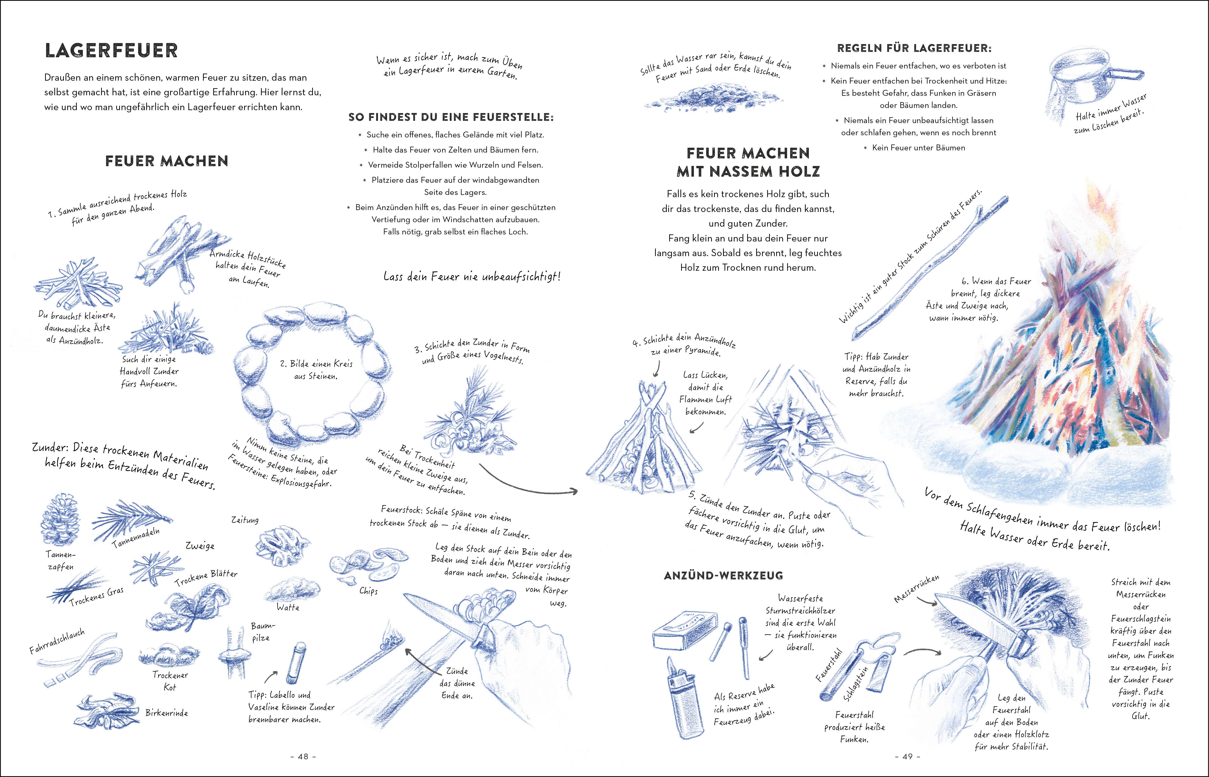 Beispielinhalt (Bild) The Big Book of Adventure (dt.)