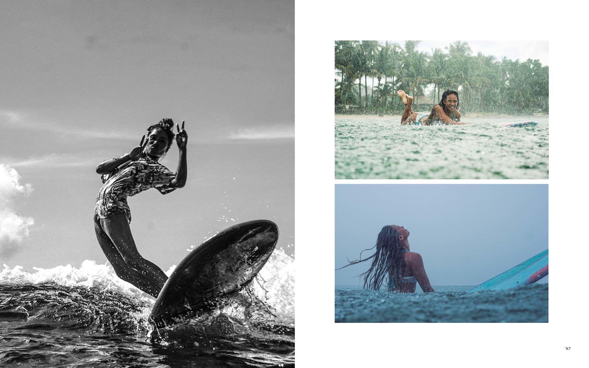 Beispielinhalt (Bild) Surf Like a Girl (dt.)