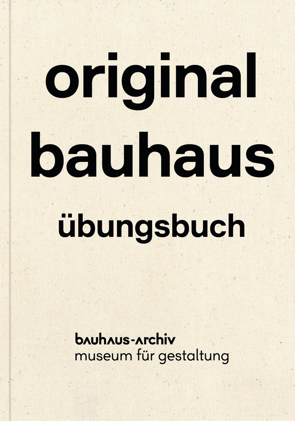 Vorderes Coverbild original bauhaus - dt.