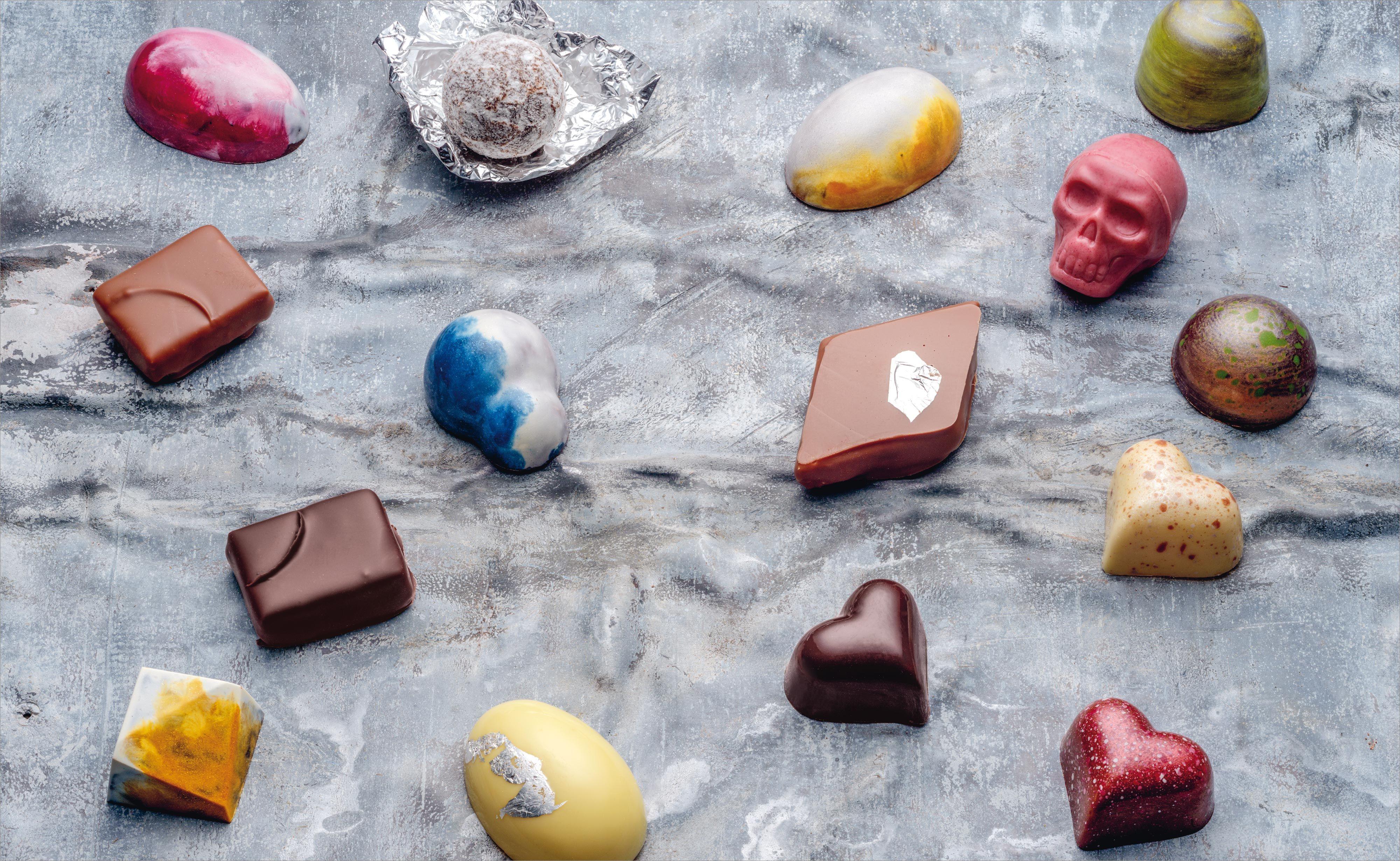 Beispielinhalt (Bild) Edle Pralinen handgemacht