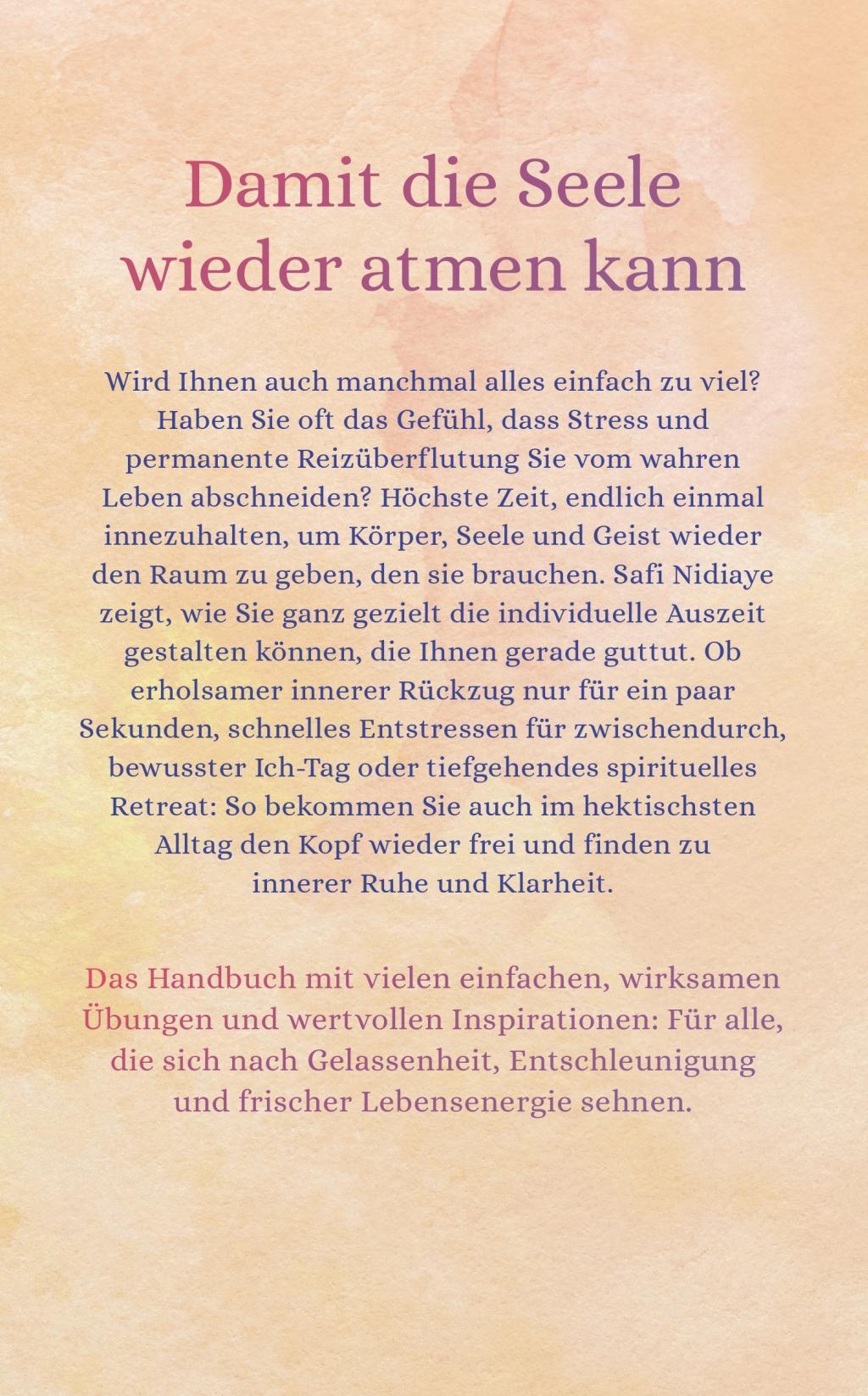 Beispielinhalt (Bild) Innehalten