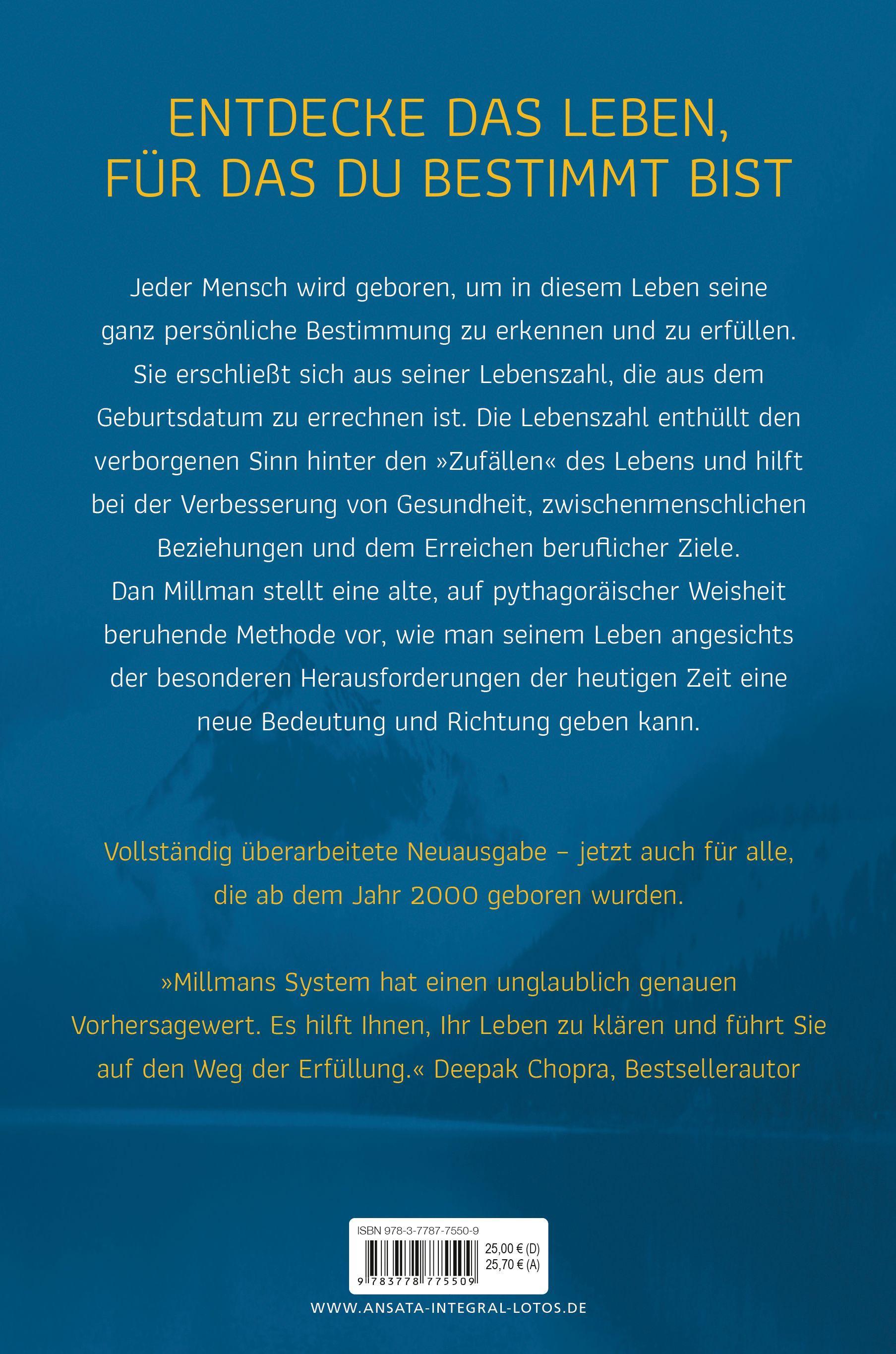 Beispielinhalt (Bild) Die Lebenszahl als Lebensweg