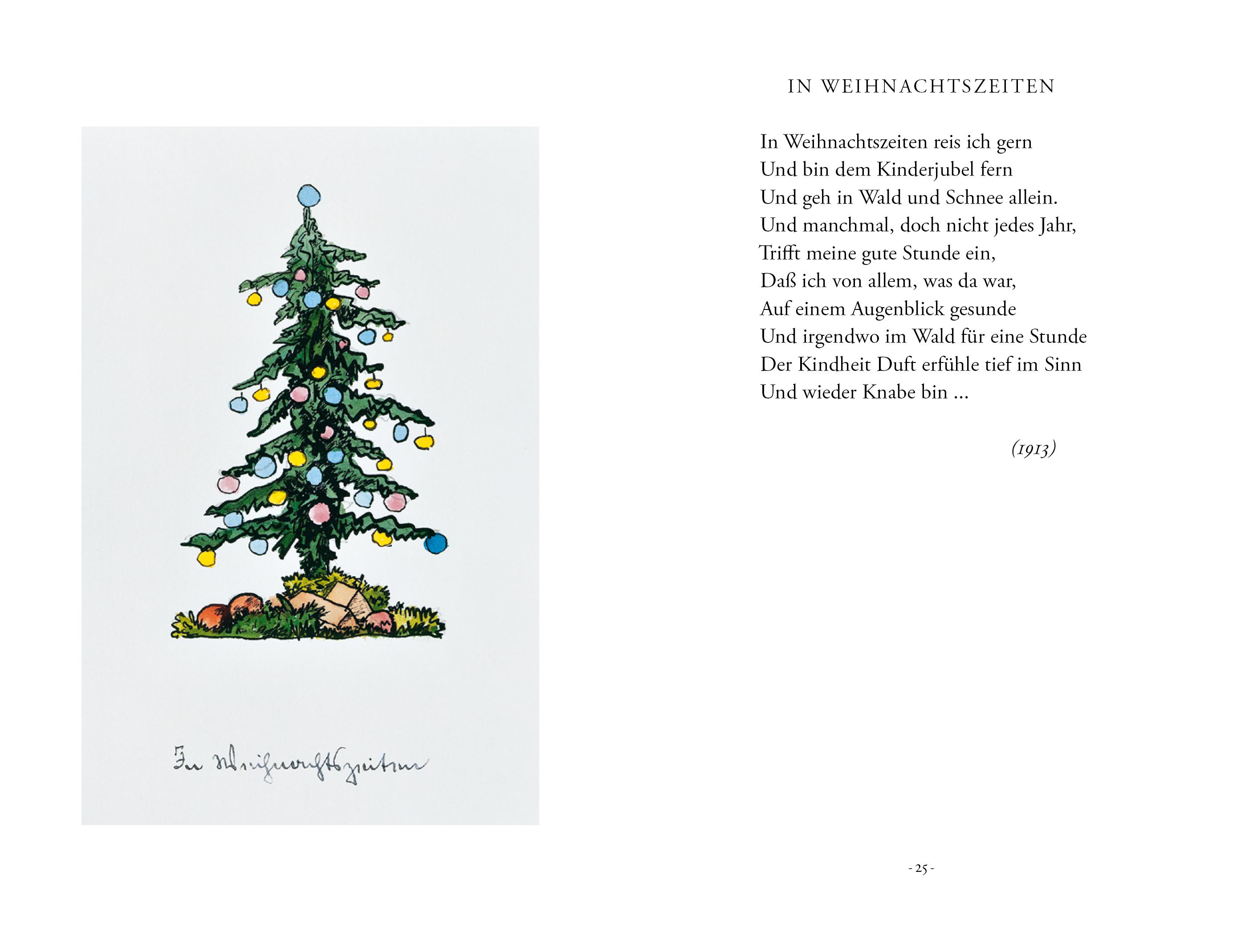 Beispielinhalt (Bild) In Weihnachtszeiten