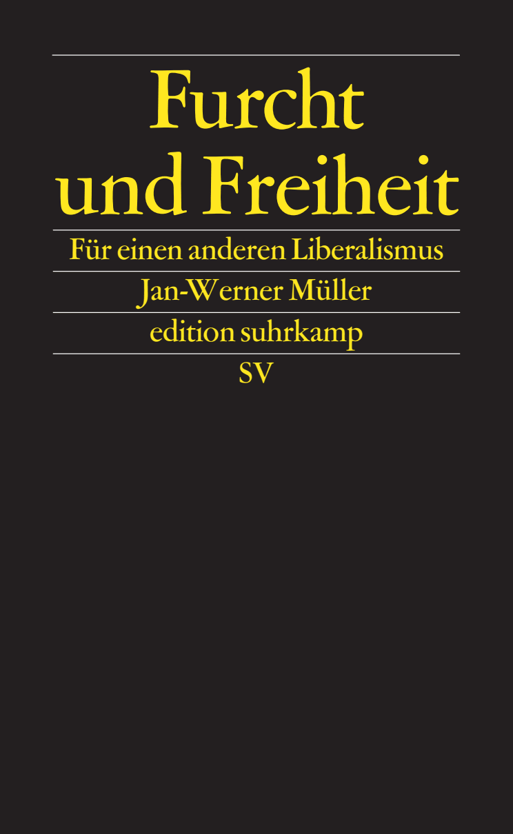 Vorderes Coverbild Furcht und Freiheit